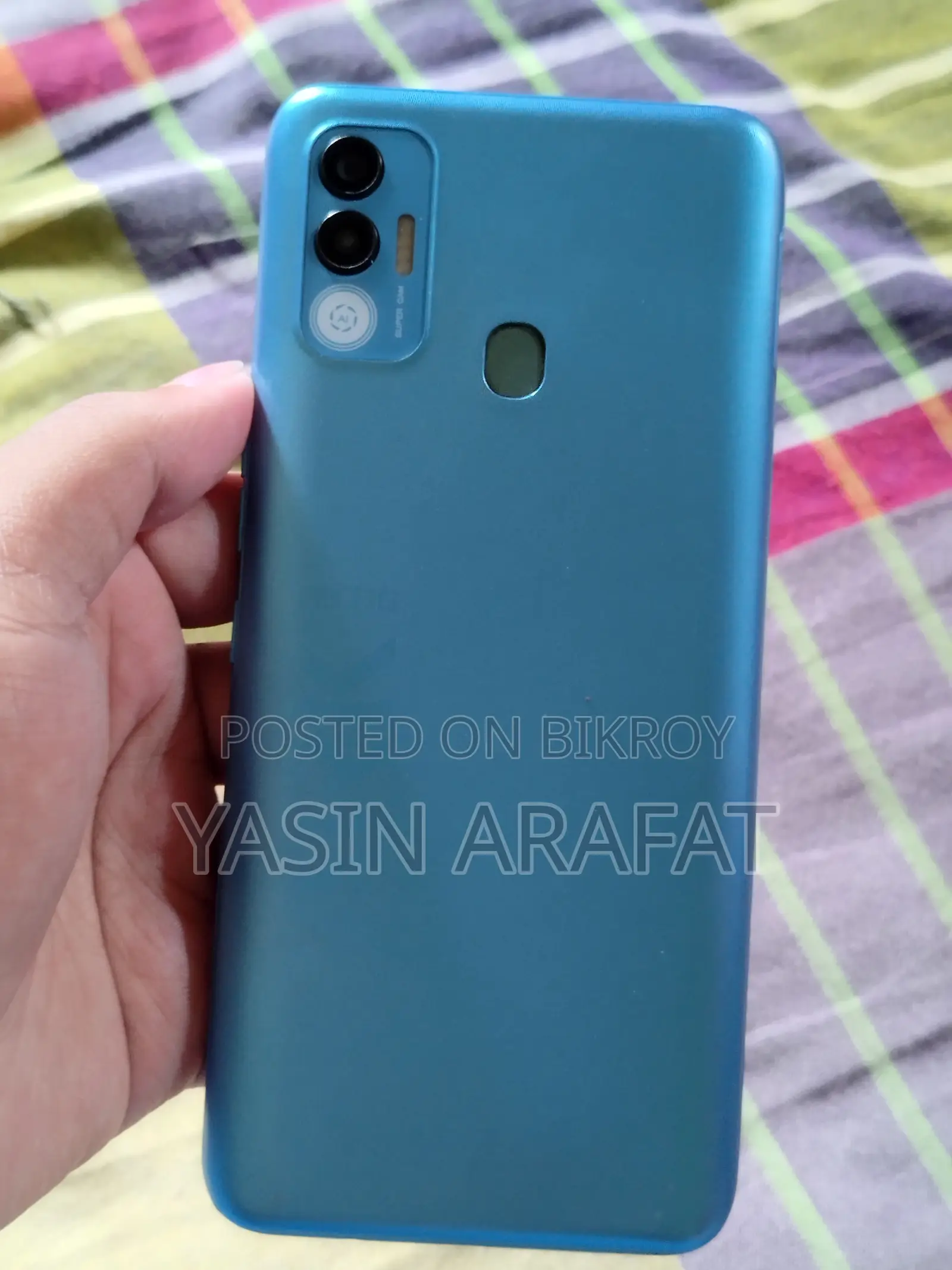 New Tecno Spark 7 64 GB Blue