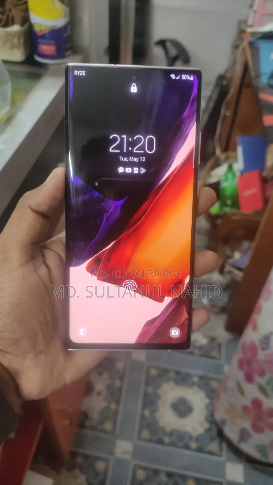 Samsung Galaxy Note 20 Ultra 5G 256 GB Rose Gold