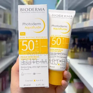Bioderma Sunscreen Spf50+ Uv Protection Moisturizing Sunblock for Face