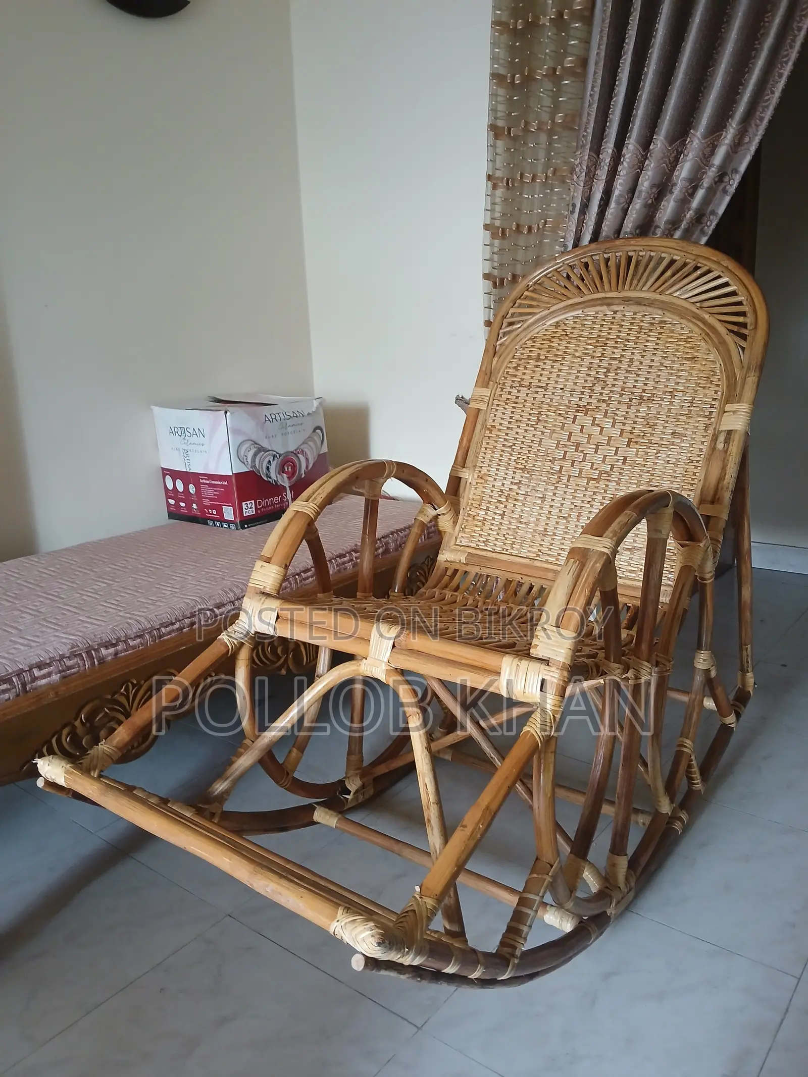 High Quality Rattan Rocking Chair.