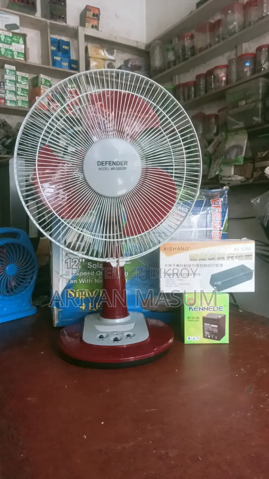 12V Battery Fan Package Sale