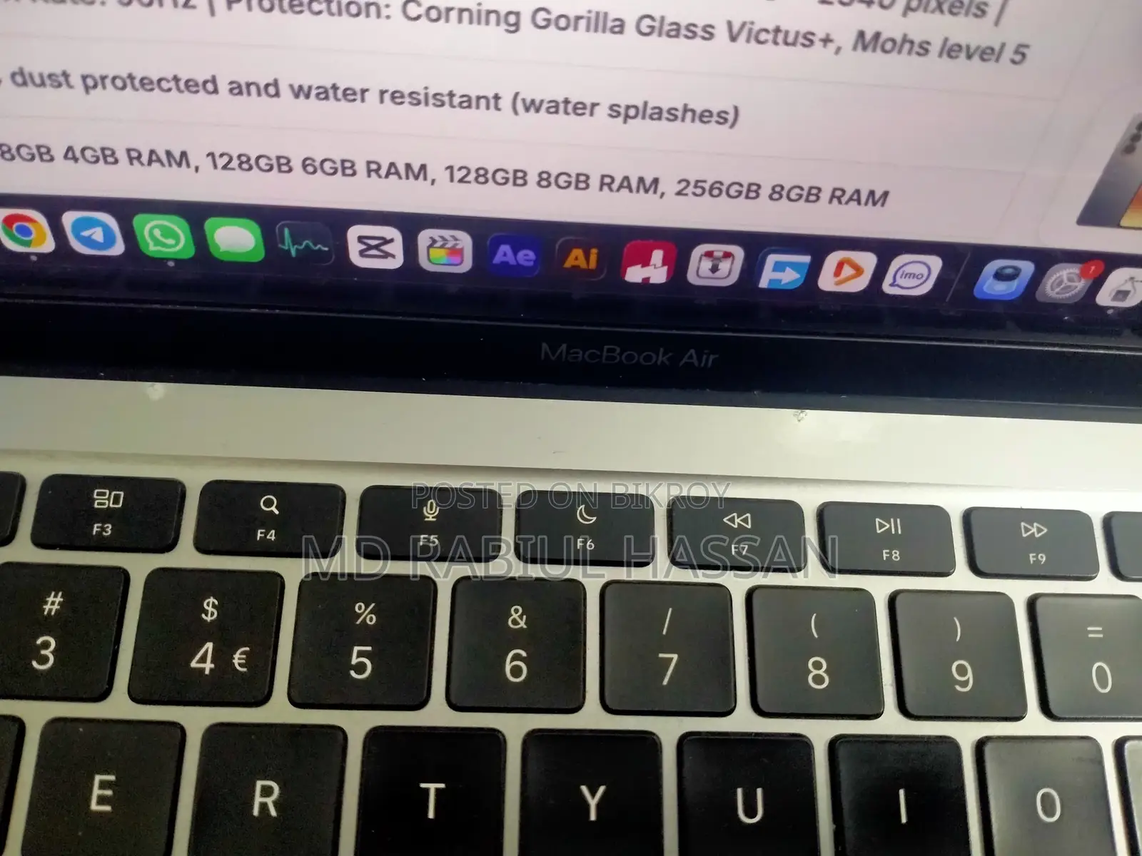 Laptop Apple MacBook Air 2020 M1 16GB Apple M1 SSD 256GB