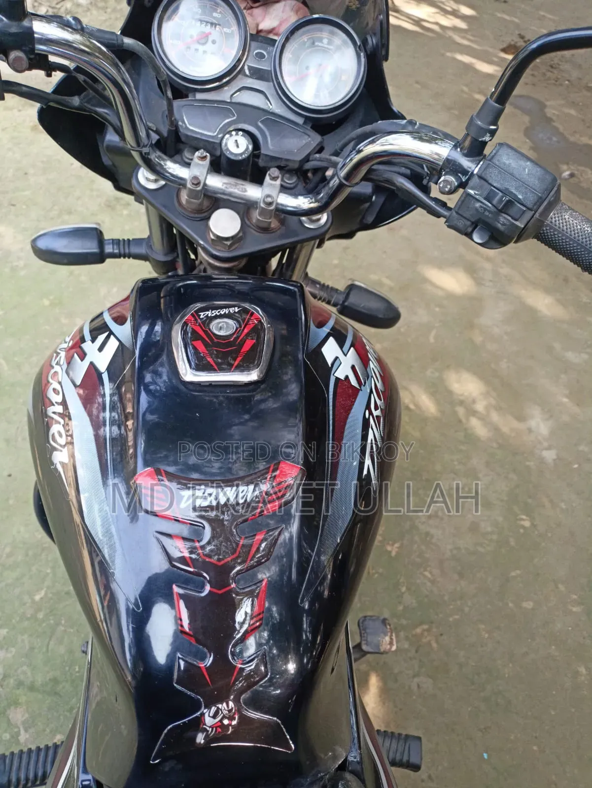 Bajaj Discover 100 2018 Black