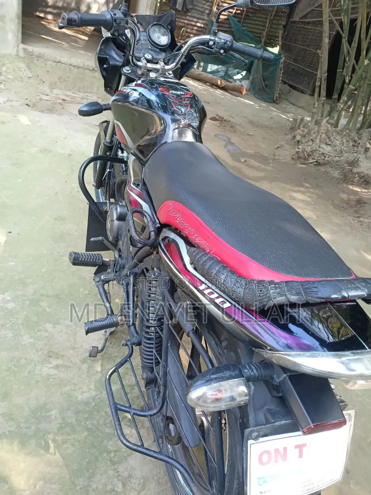 Bajaj Discover 100 2018 Black
