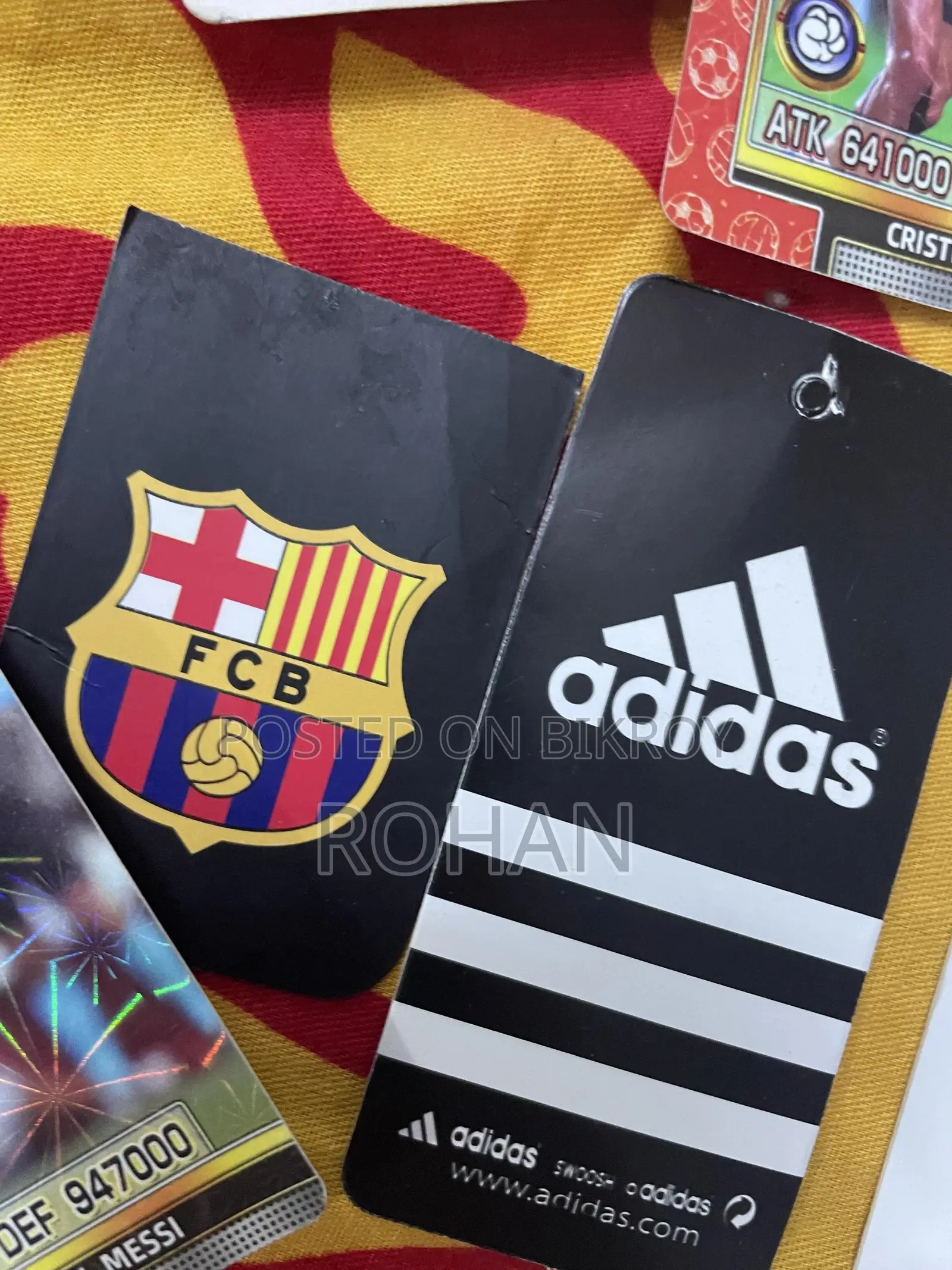 Football Iconic Cards And Brand Stickers All In One Package