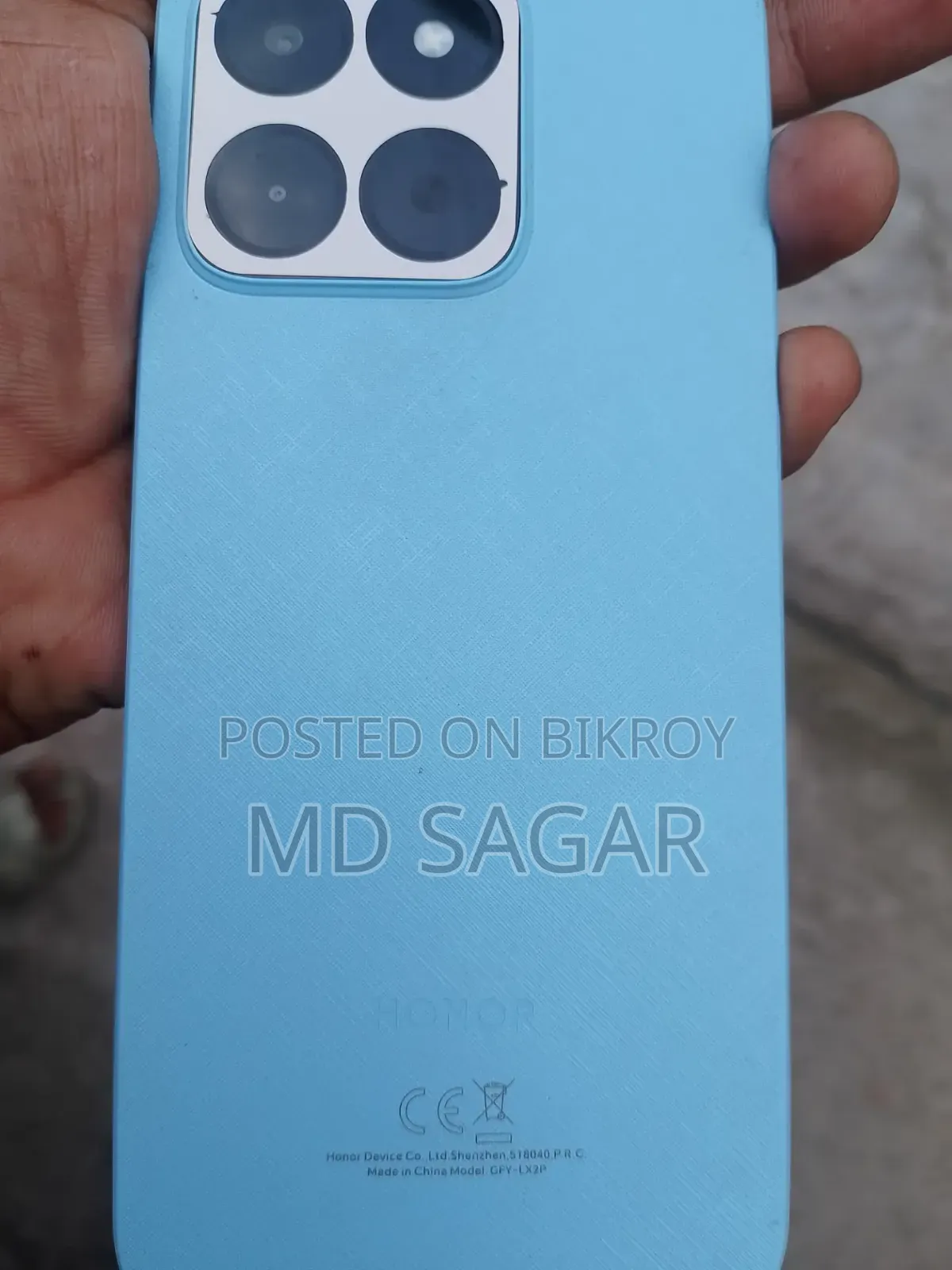 New Honor X5b Plus 128 GB Blue
