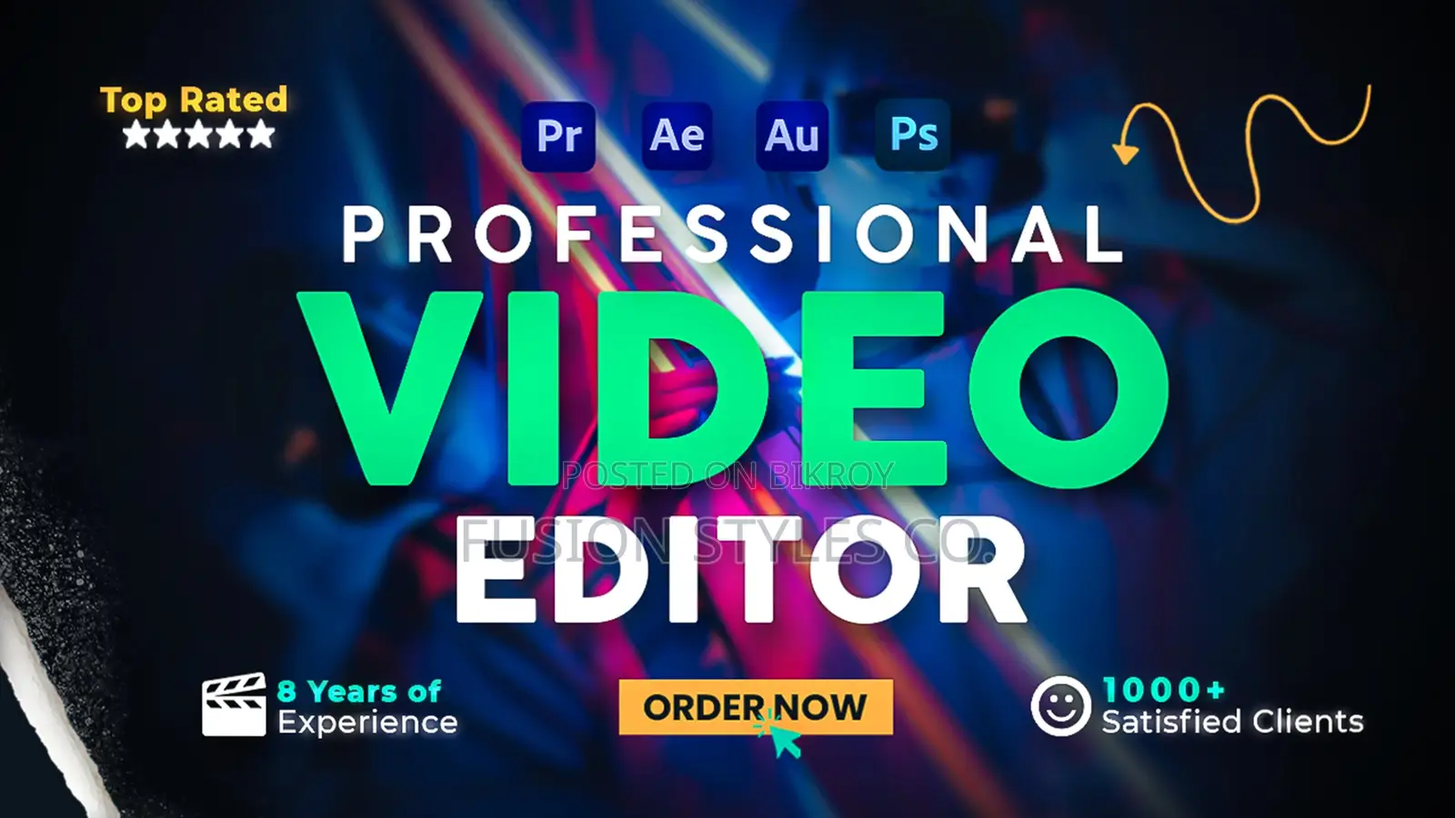 I Will Do Any Kind of Video Editing, Clip Editing, Shorts, Reels Etc.