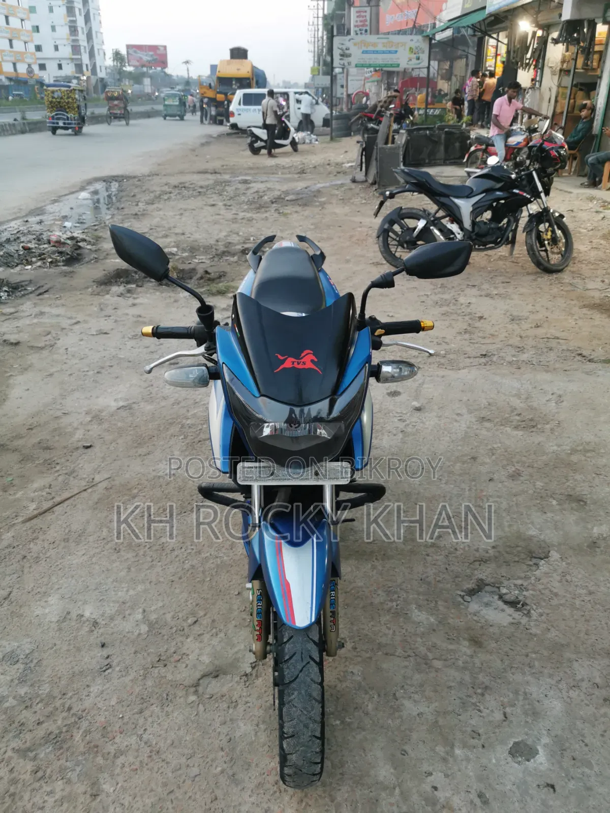 TVS Apache RTR 160 2V 2021 Blue