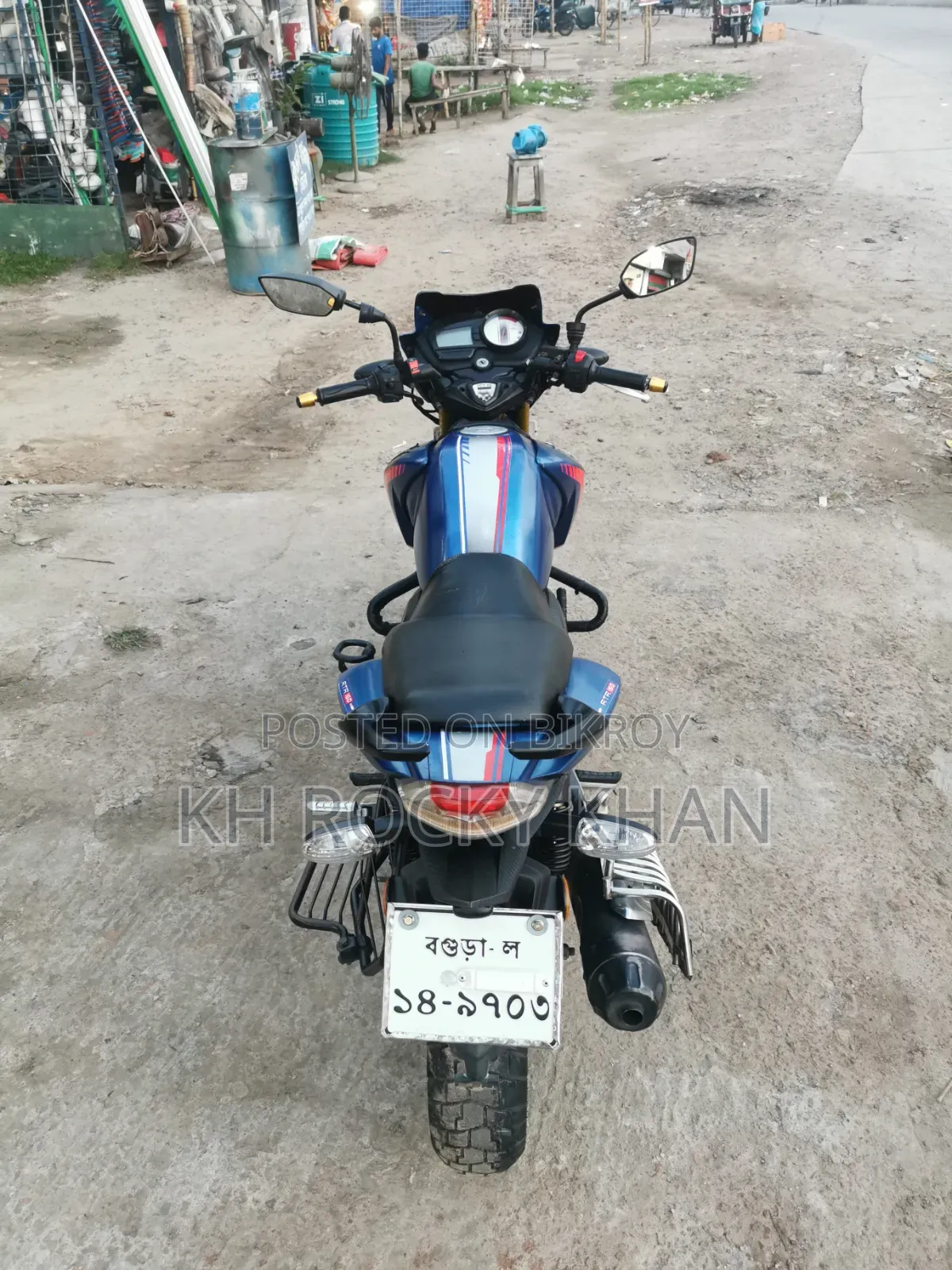 TVS Apache RTR 160 2V 2021 Blue