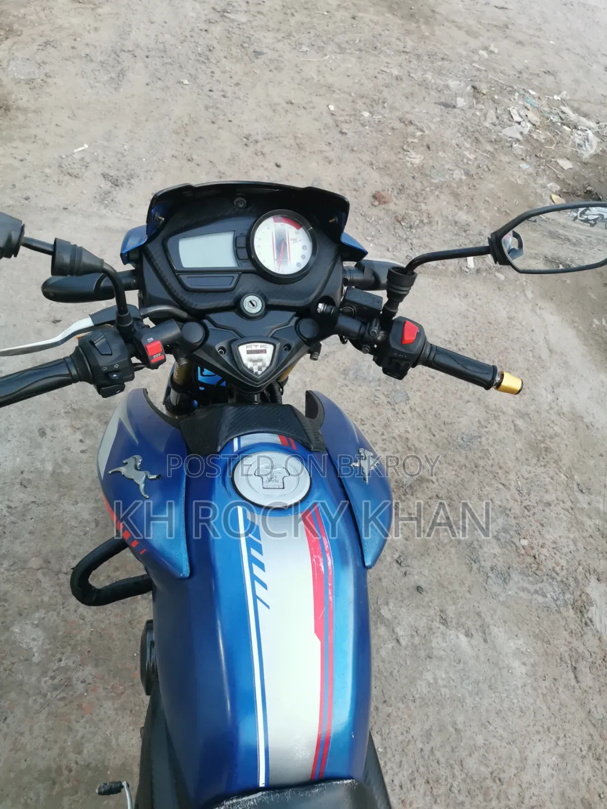 TVS Apache RTR 160 2V 2021 Blue