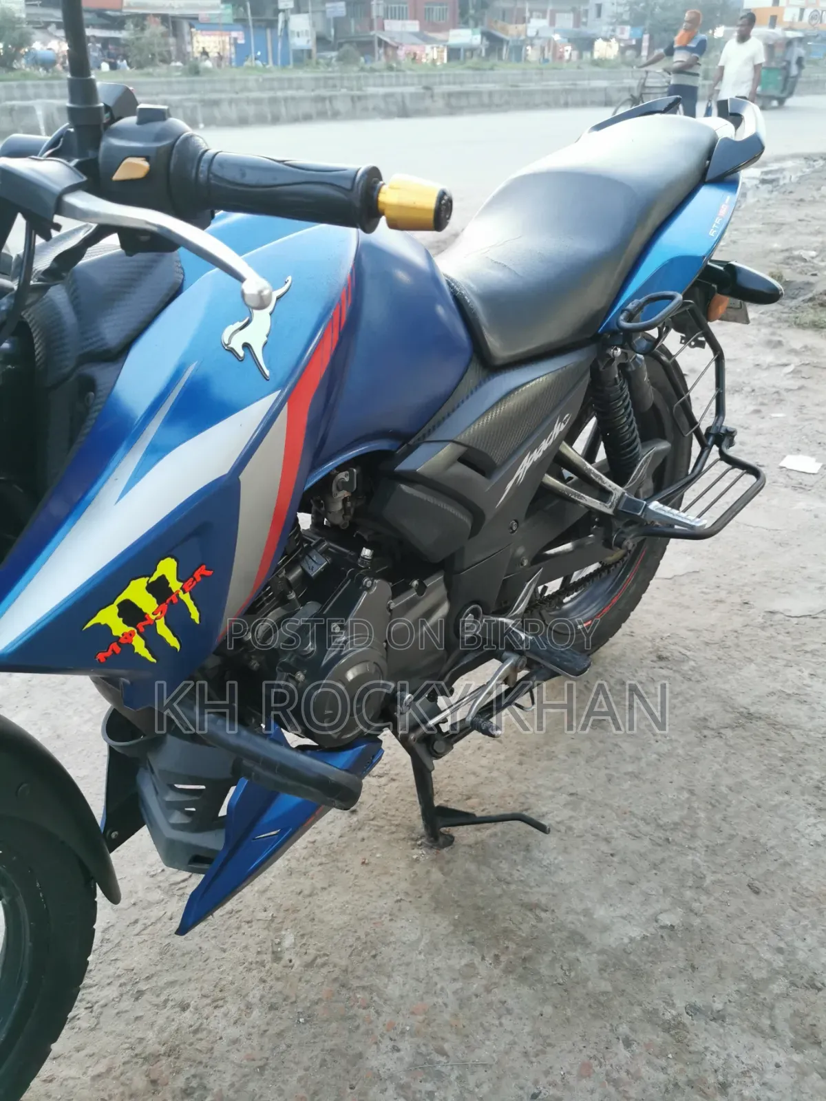 TVS Apache RTR 160 2V 2021 Blue