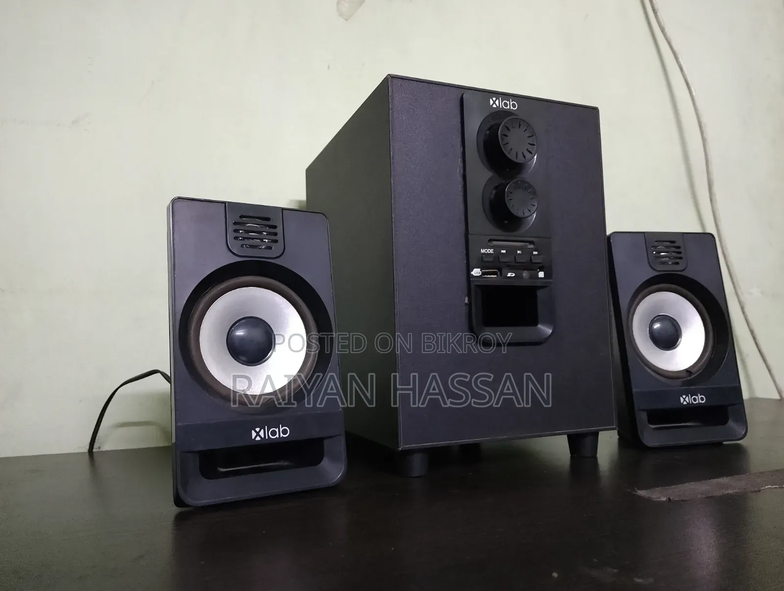 X-Lab M-250bt 2.1 Bluetooth Speaker System for Sale!!