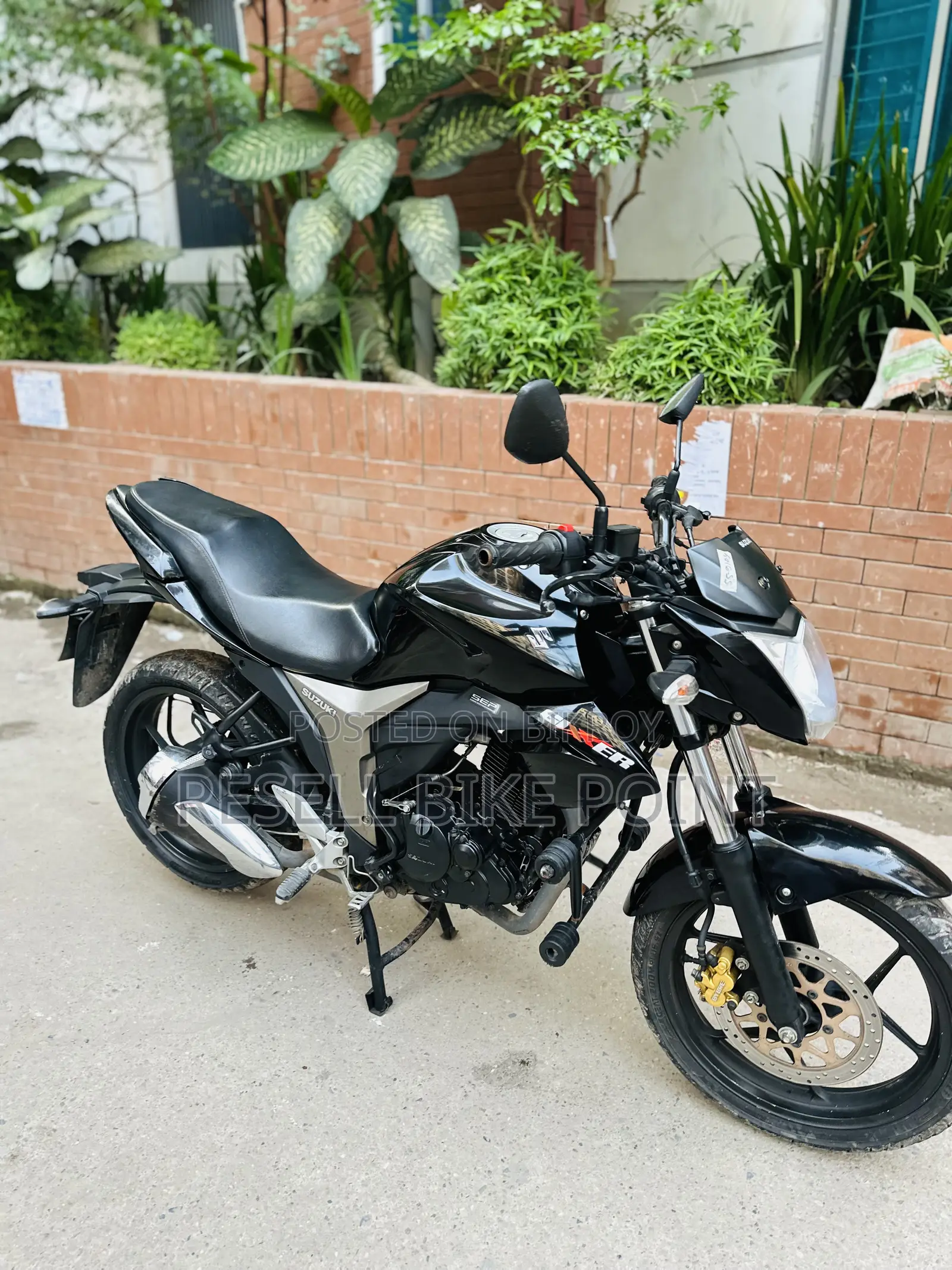 Suzuki Gixxer Monotone 2022 Black