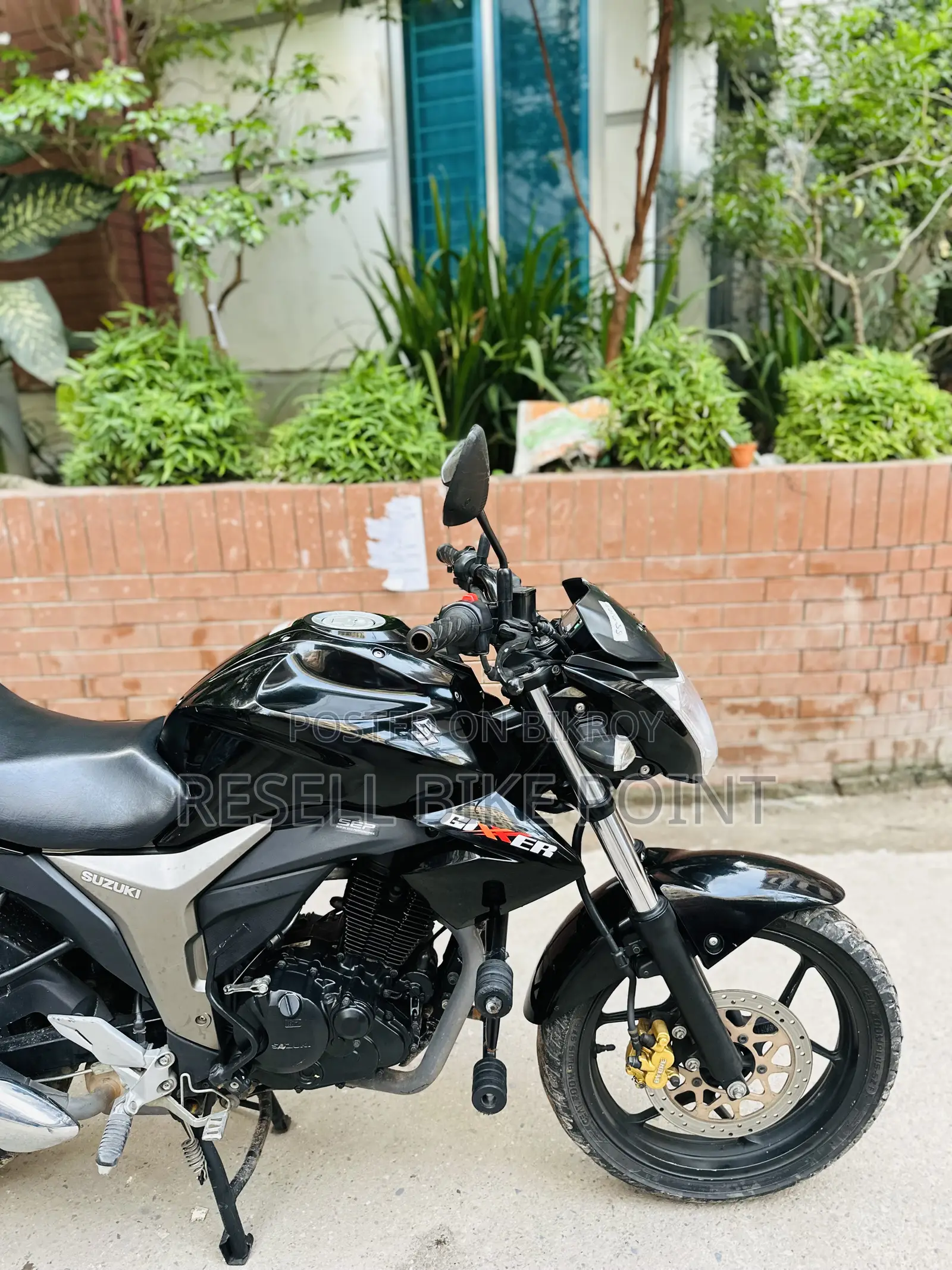 Suzuki Gixxer Monotone 2022 Black