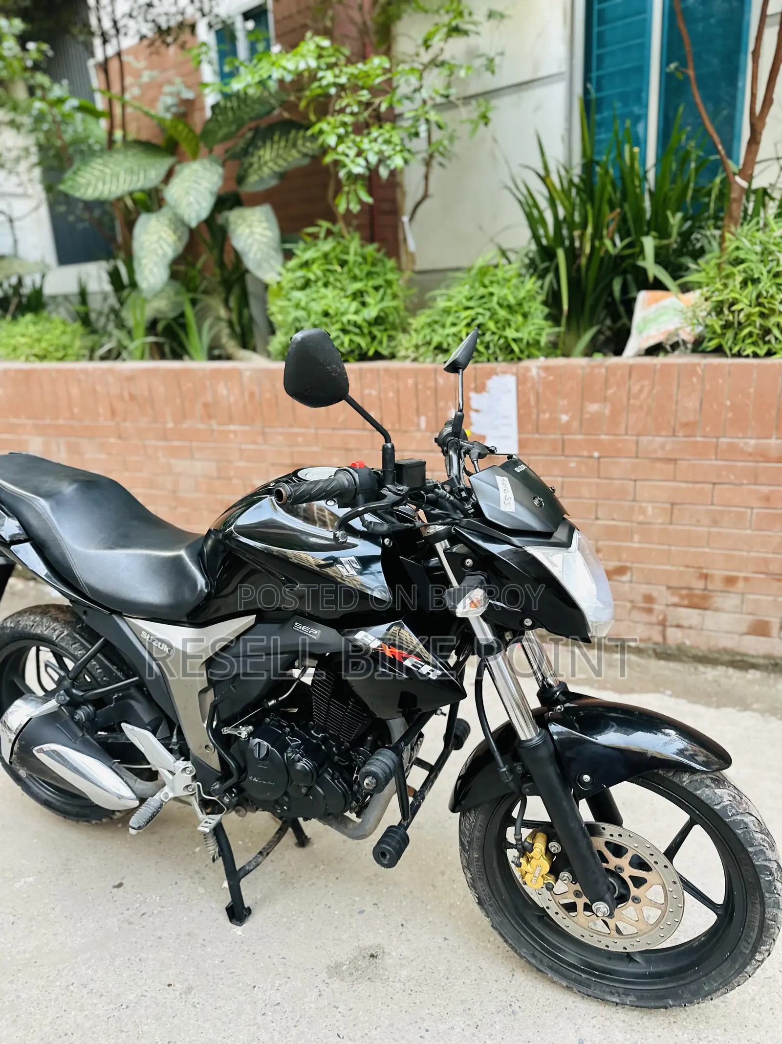 Suzuki Gixxer Monotone 2022 Black
