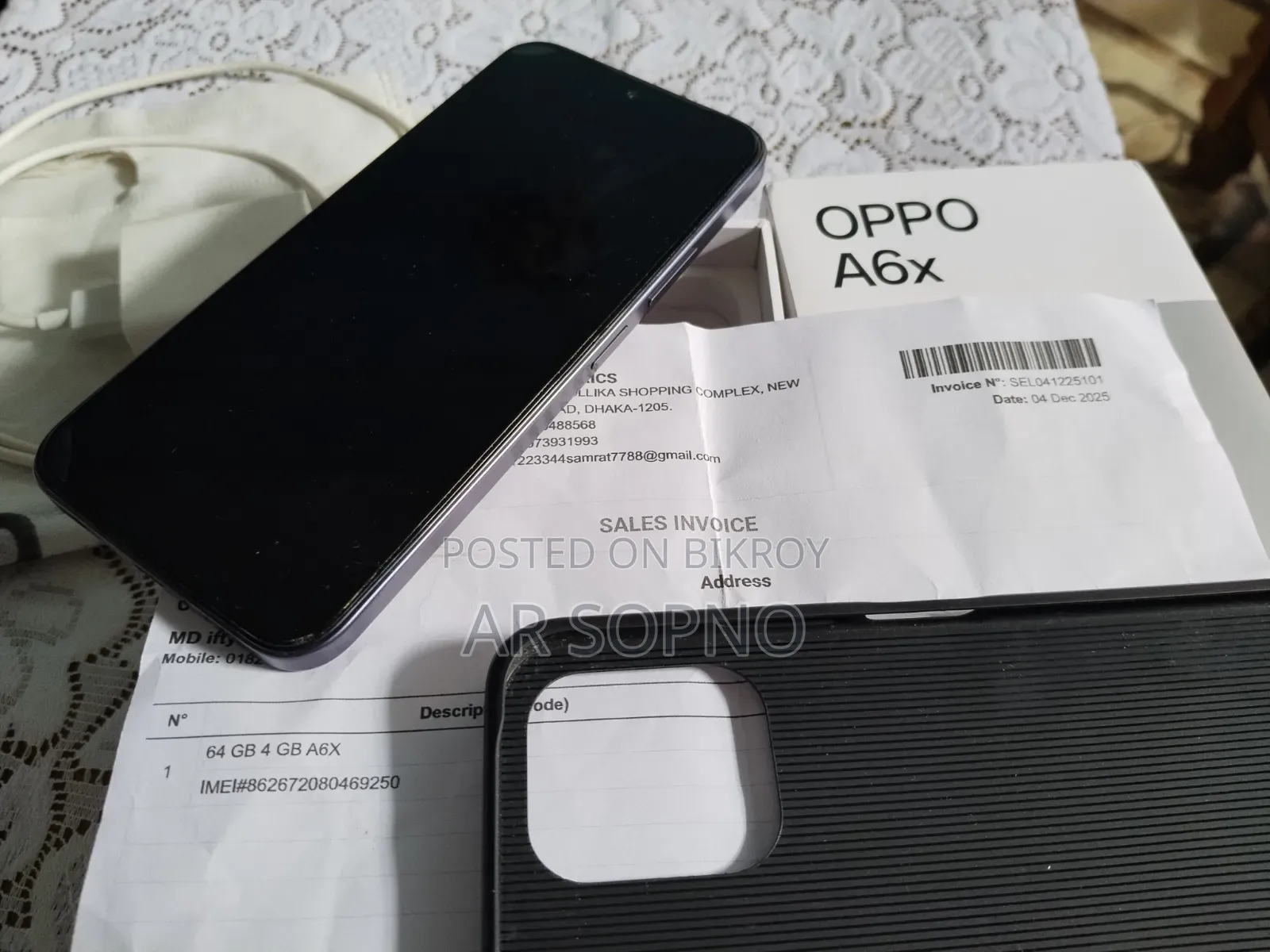 Oppo A6x 64 GB Purple