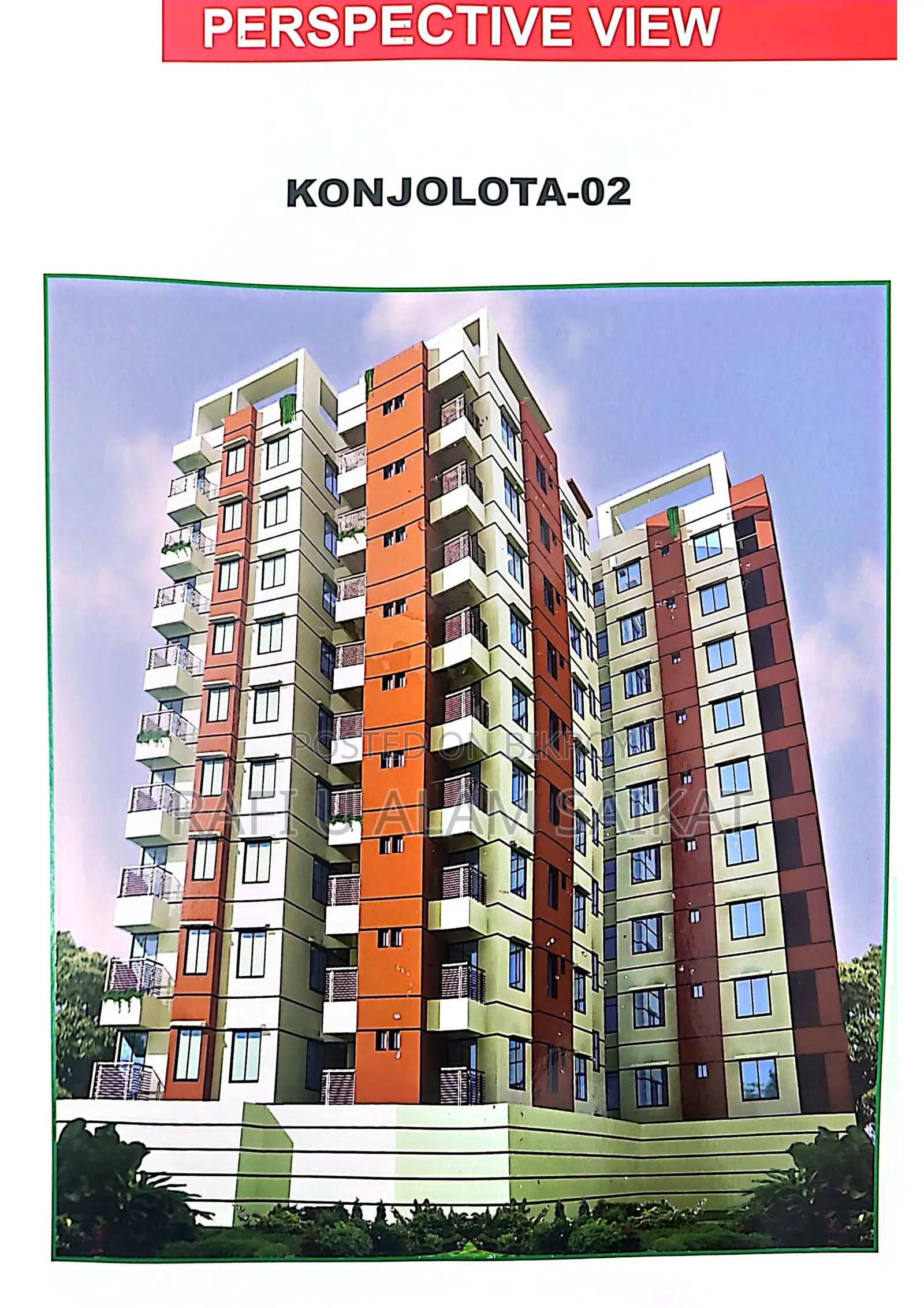 3bdrm Apartment in Khilgaon for Sale
