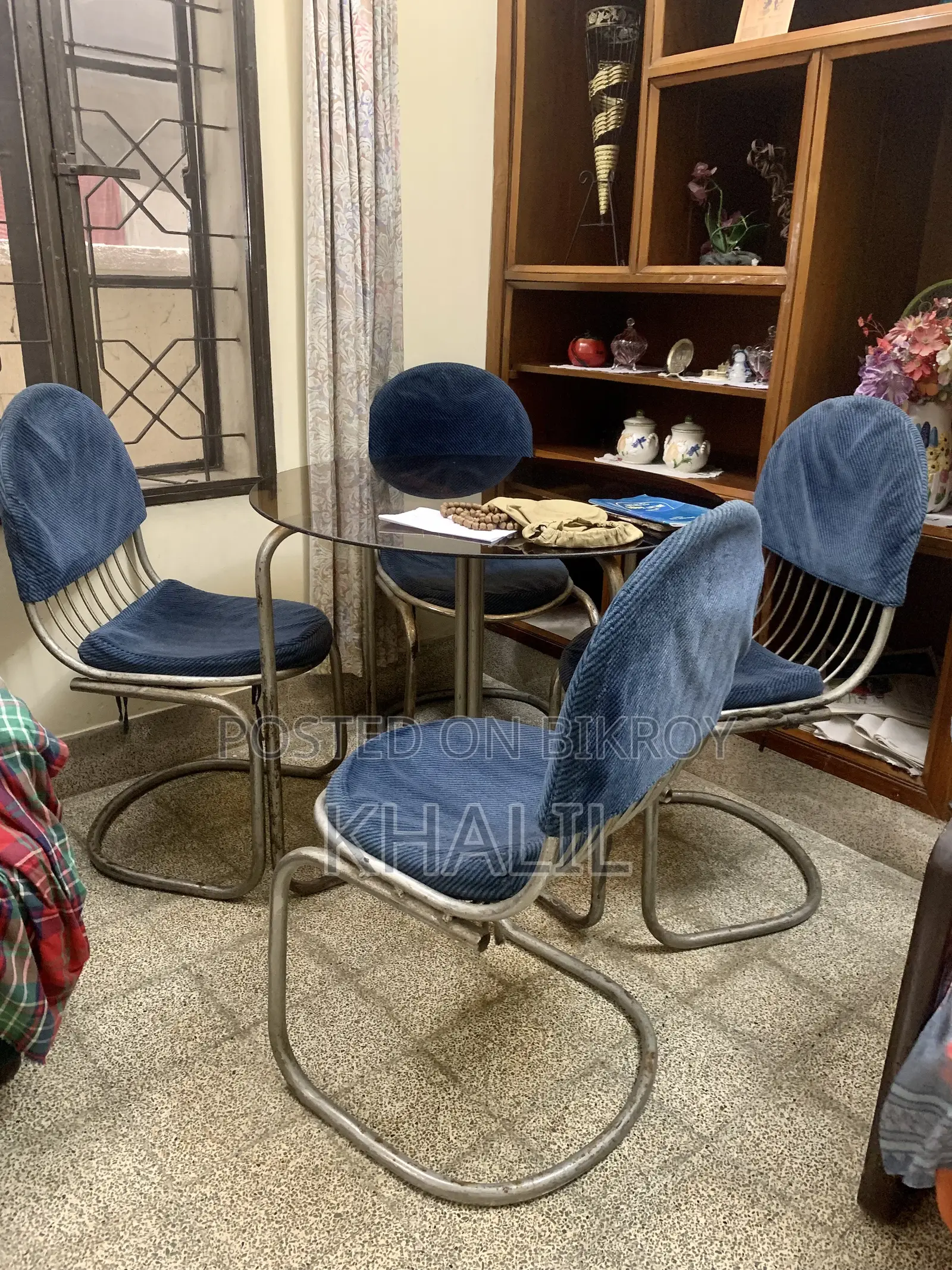 A Big Table and Chair Set