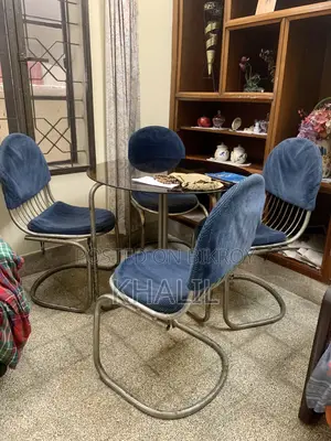 A Big Table and Chair Set