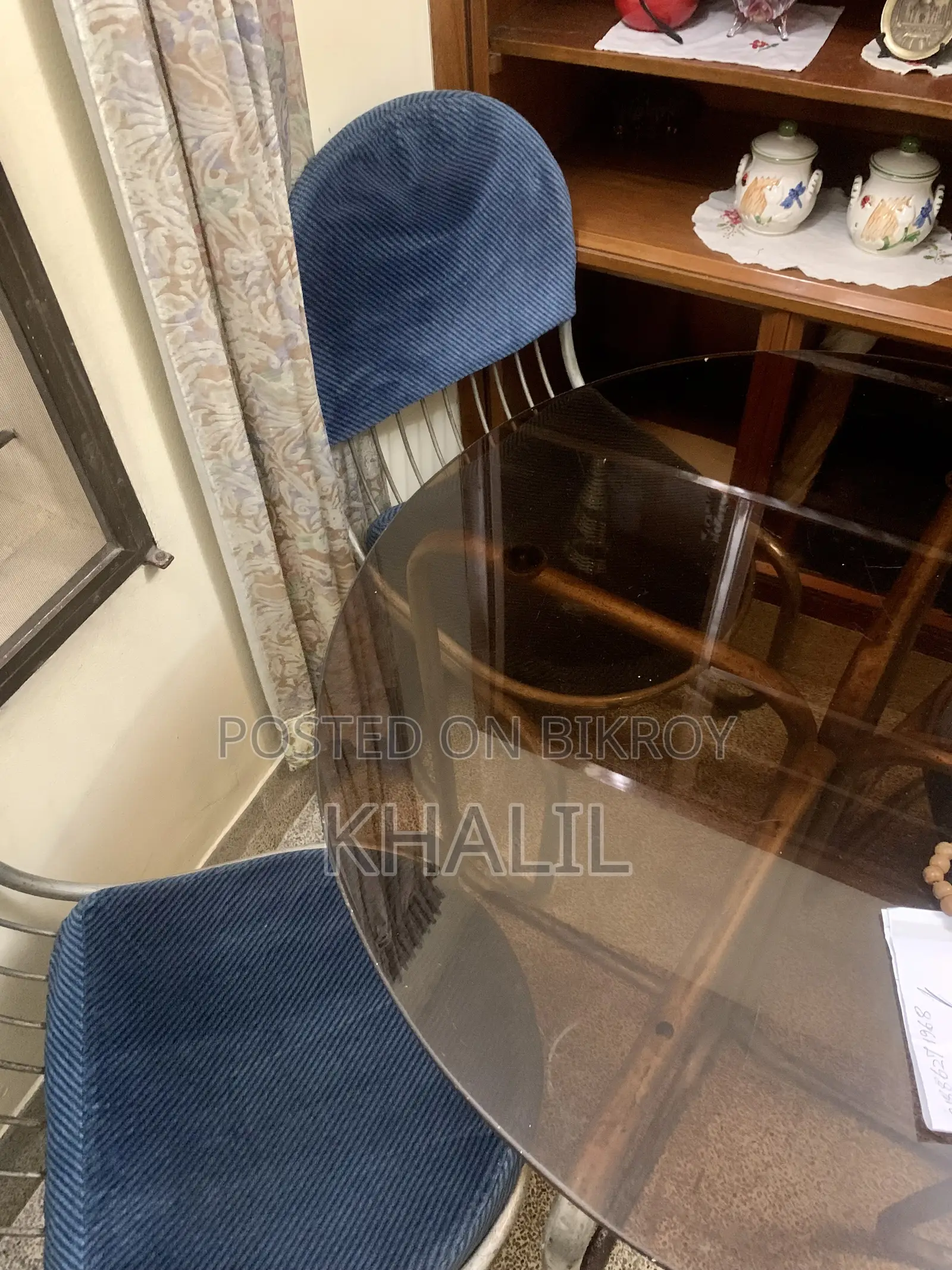 A Big Table and Chair Set