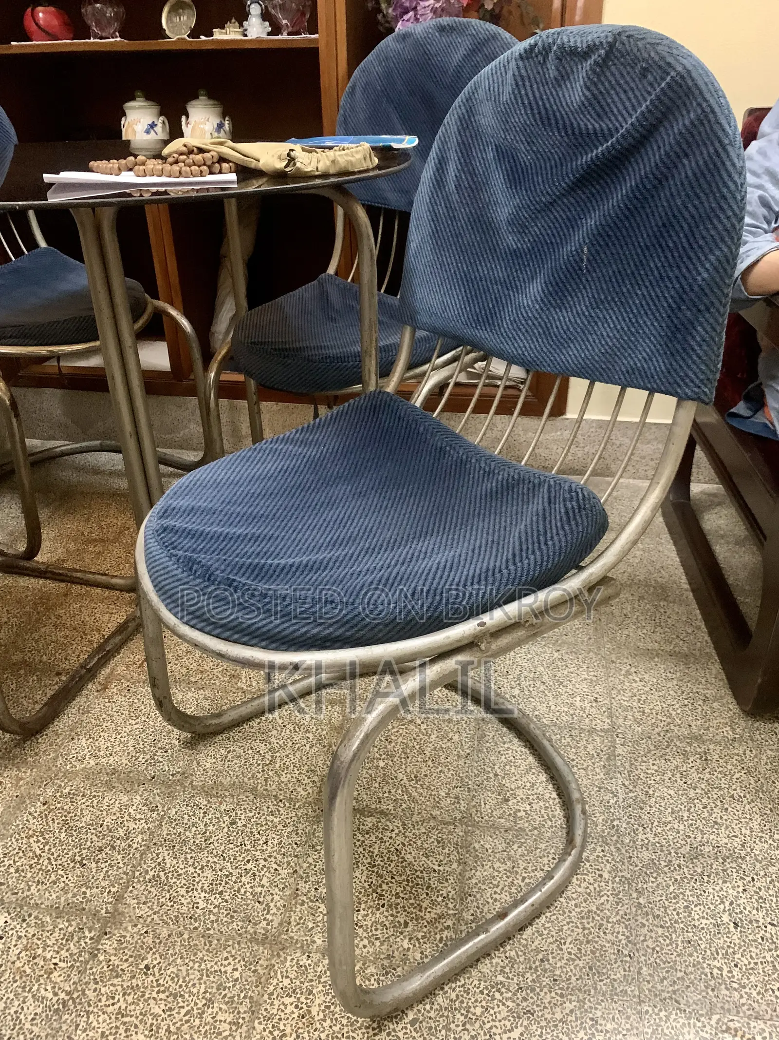 A Big Table and Chair Set