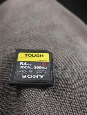 Sony Tough 64gb V90 Sd Card | Uhs-ii | 300mb/S Original