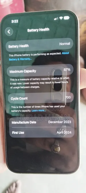 Apple iPhone 15 Pro 256 GB Silver