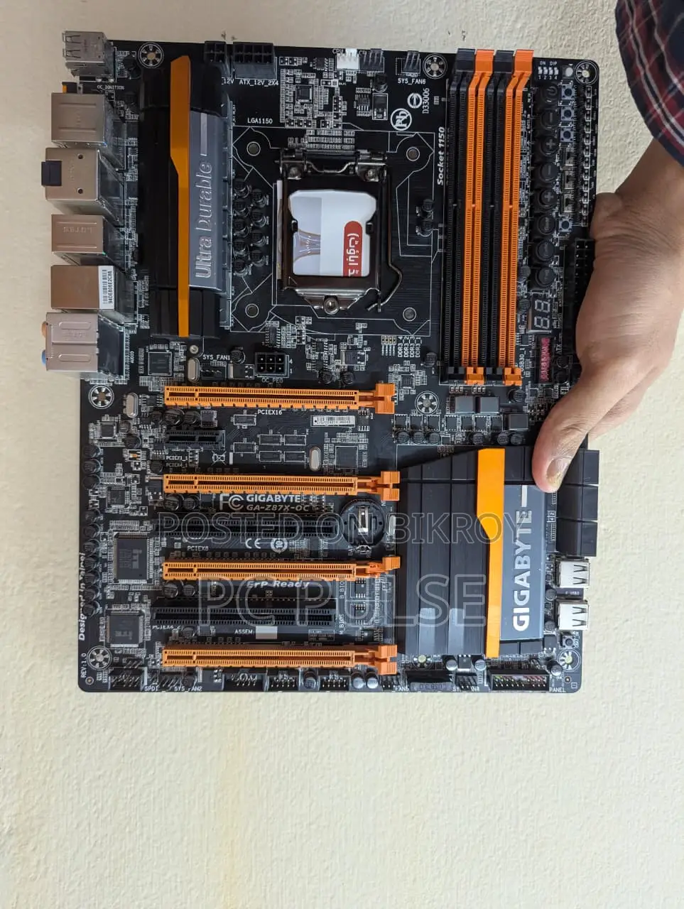 Gigabyte Ga-Z87x-Oc Gaming Overclocking Motherboard (Lga1150)