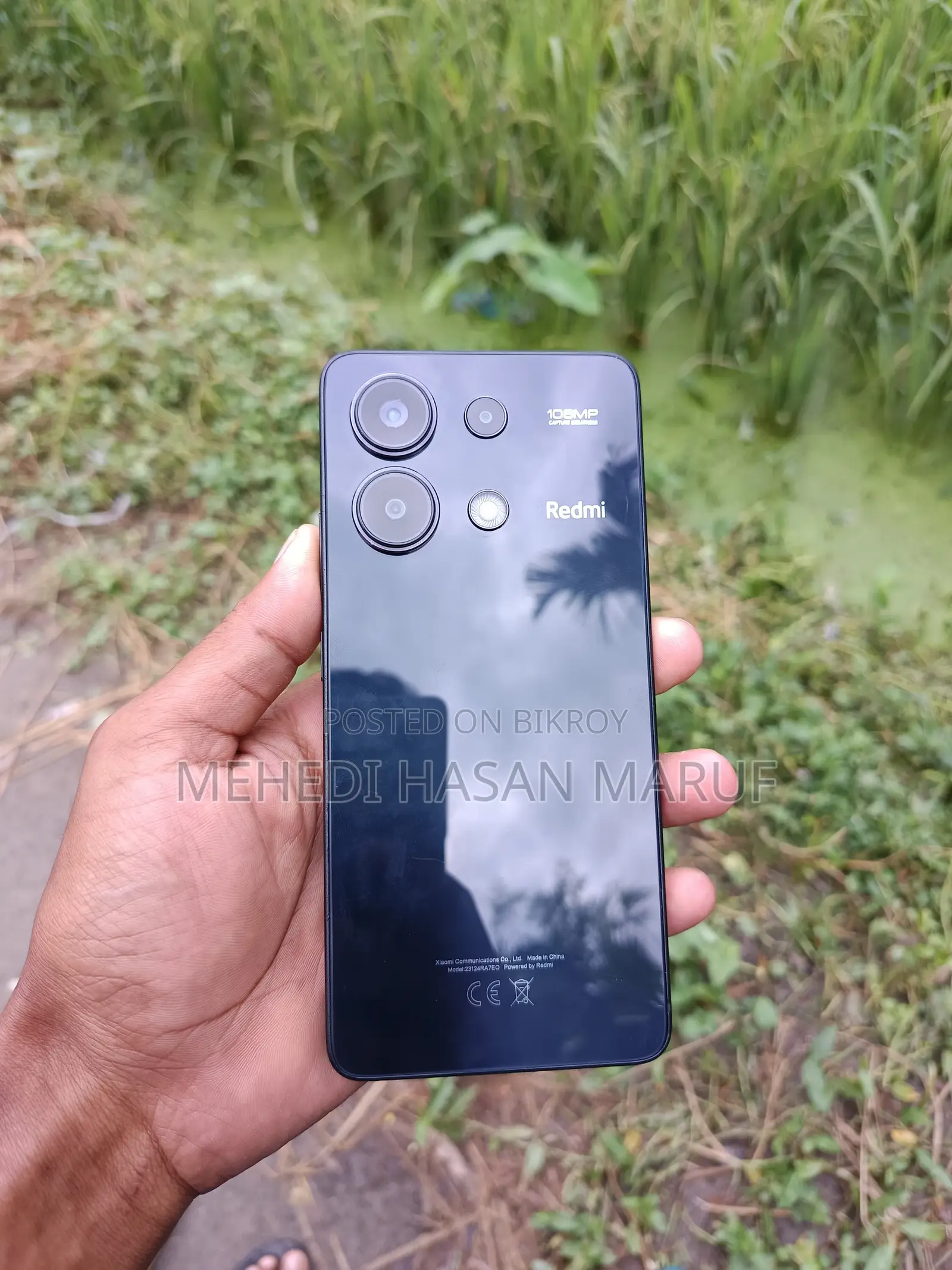 শাওমি রেডমি নোট ১৩ ২৫৬ জিবি কালো