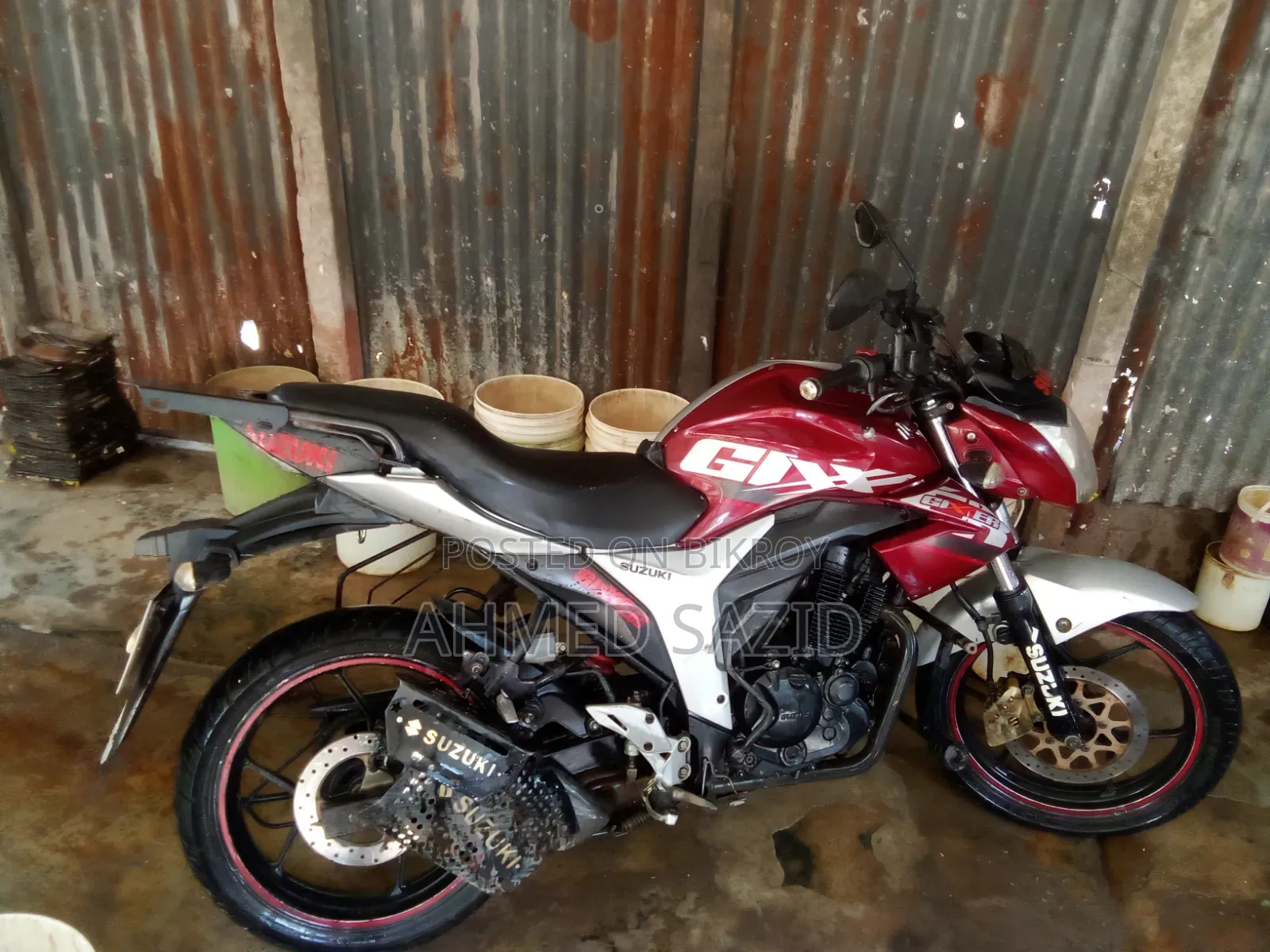 Suzuki Gixxer Monotone 2020 Red