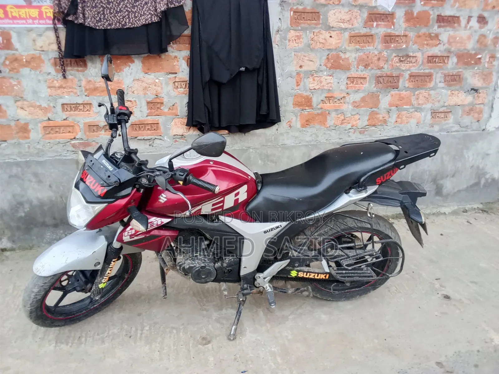 Suzuki Gixxer Monotone 2020 Red