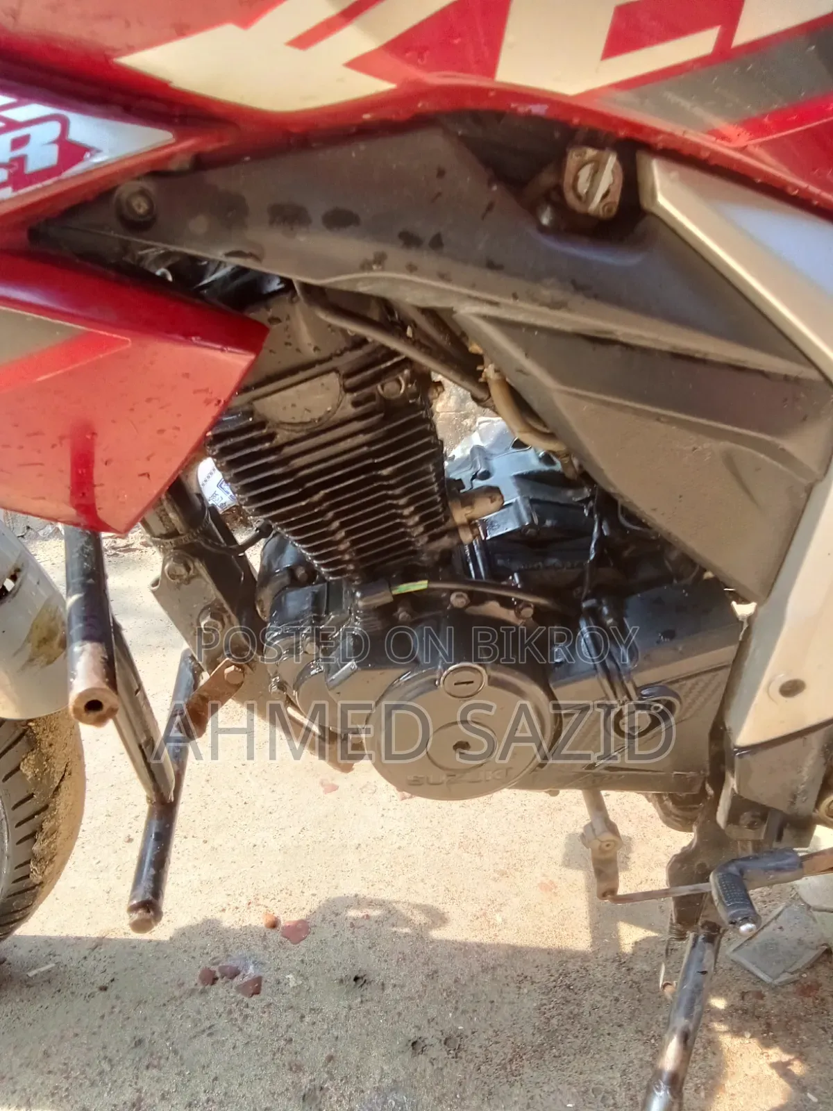 Suzuki Gixxer Monotone 2020 Red