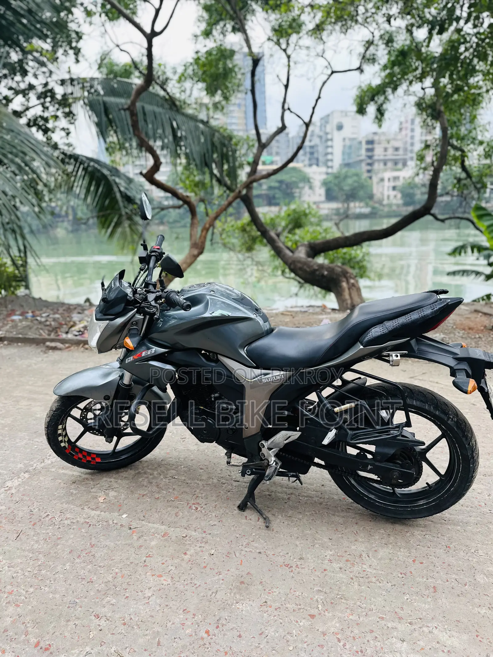 Suzuki Gixxer Monotone 2015 Gray