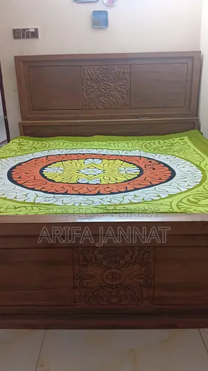 সেগুন খাট আর বেড