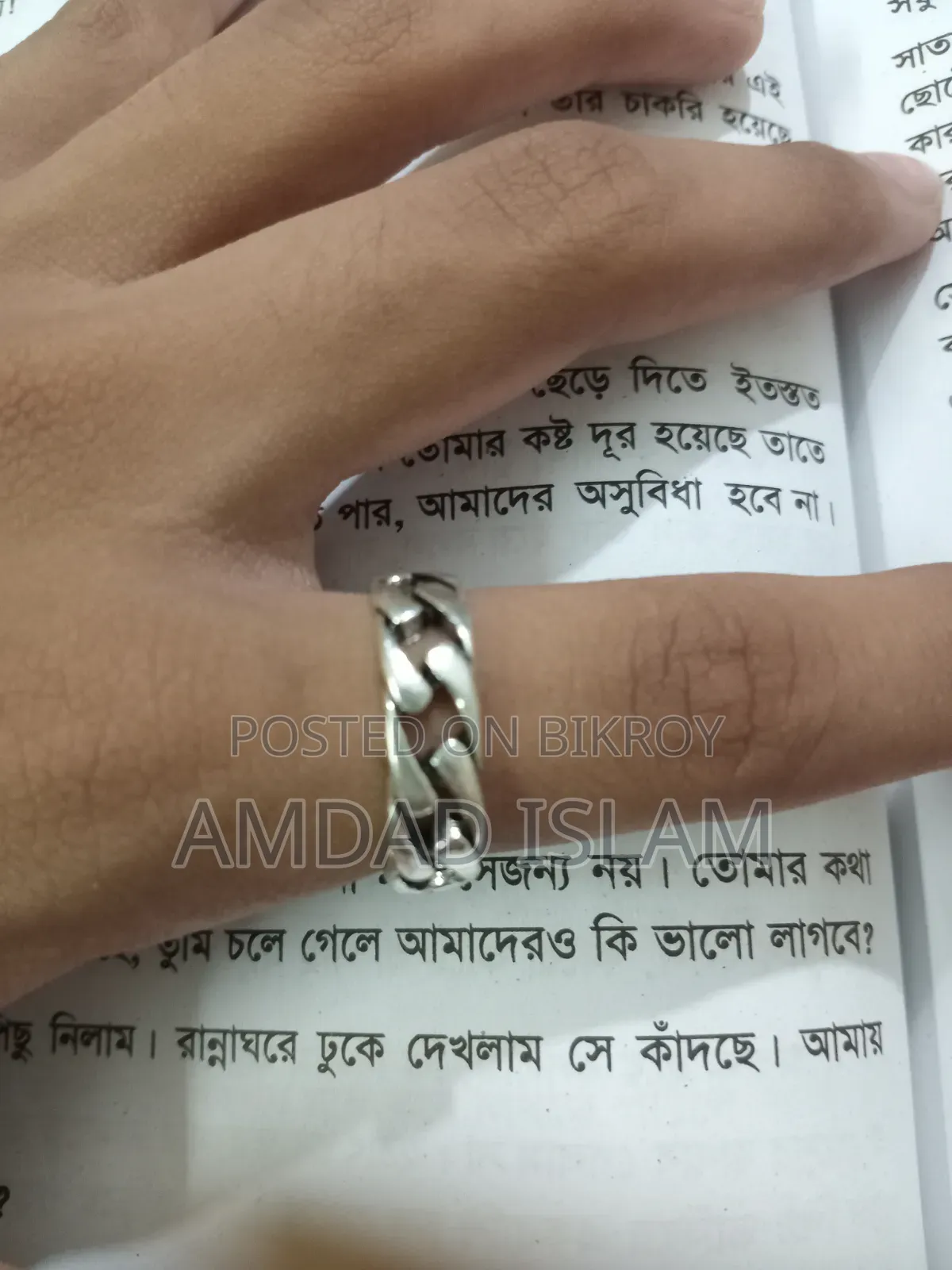 Unisex Y2k Adjustable Ring