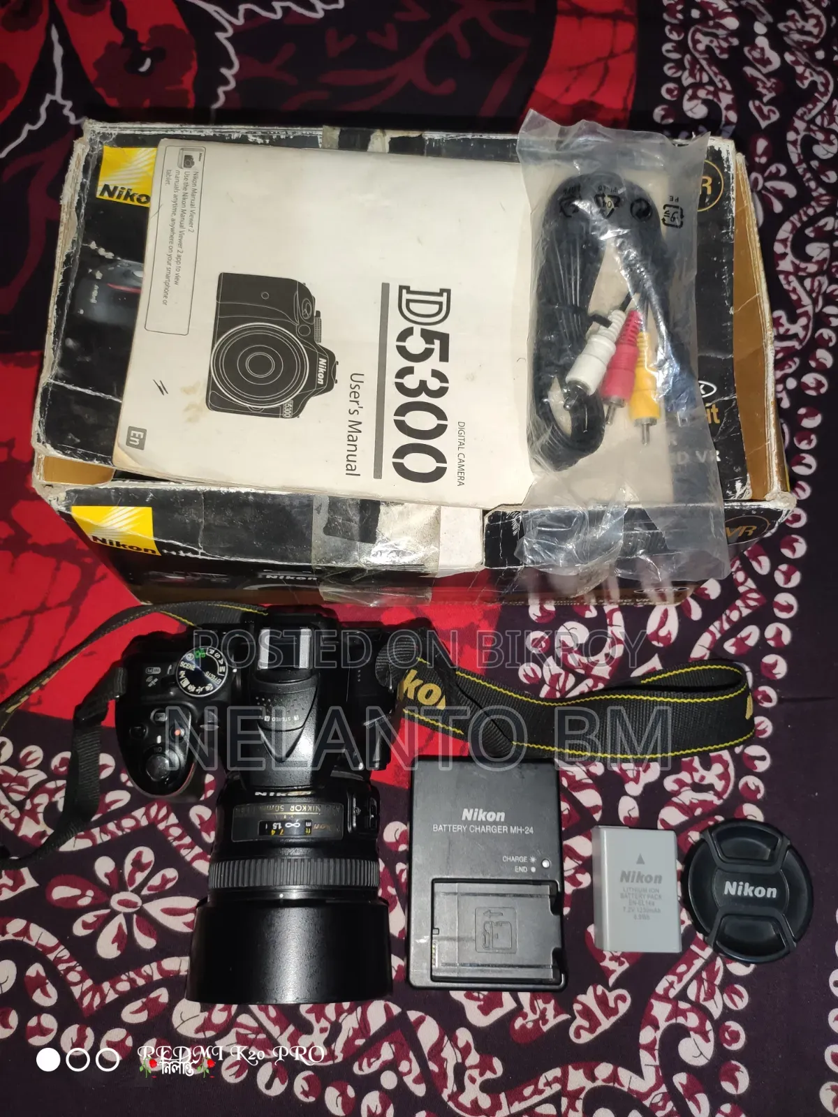 Nikon 5300d With 50 Mm Prime Lens 1.8g 