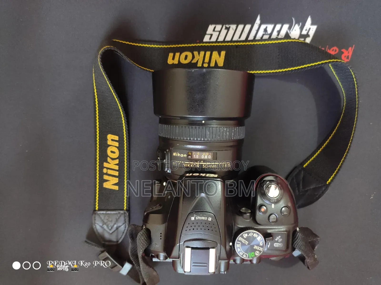 Nikon 5300d With 50 Mm Prime Lens 1.8g 