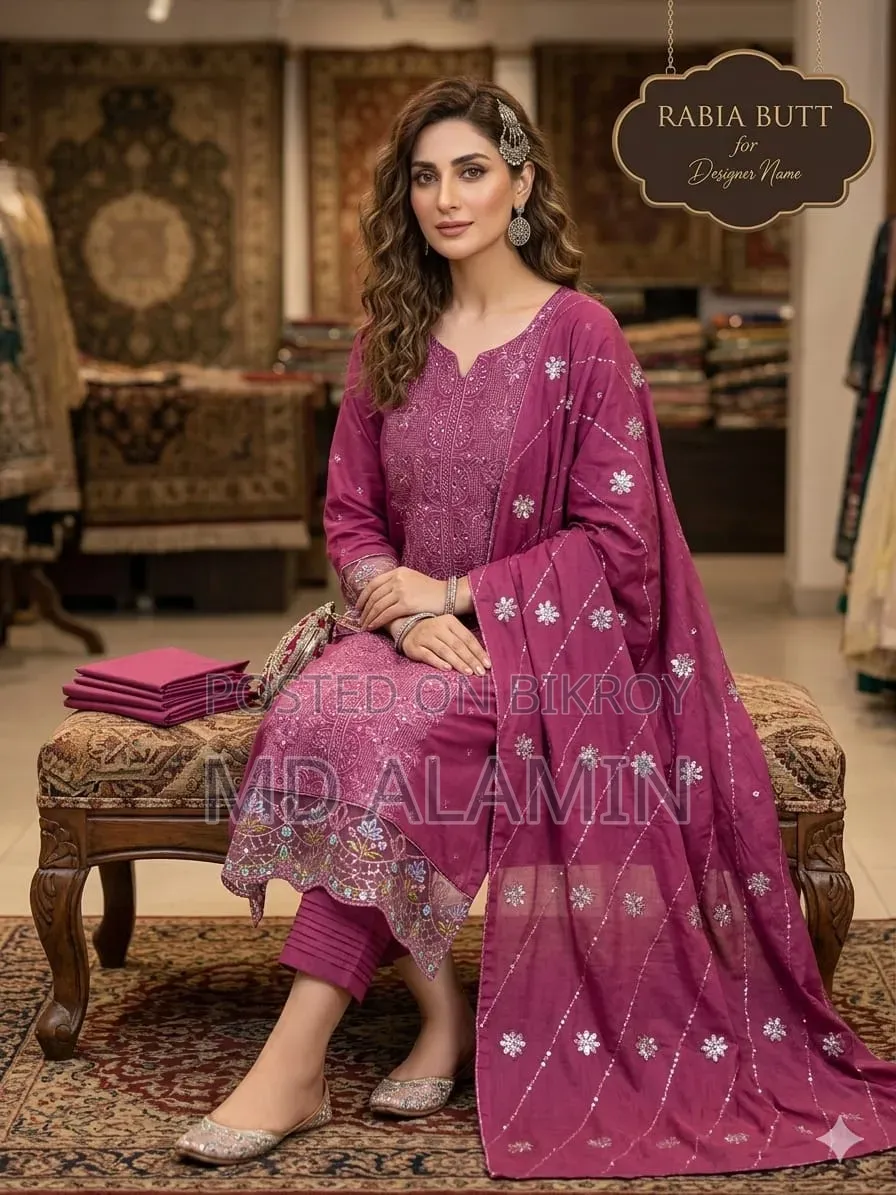 Unstitched Three Piece