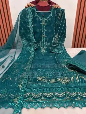 3 Piece Organza Kameez Partywear