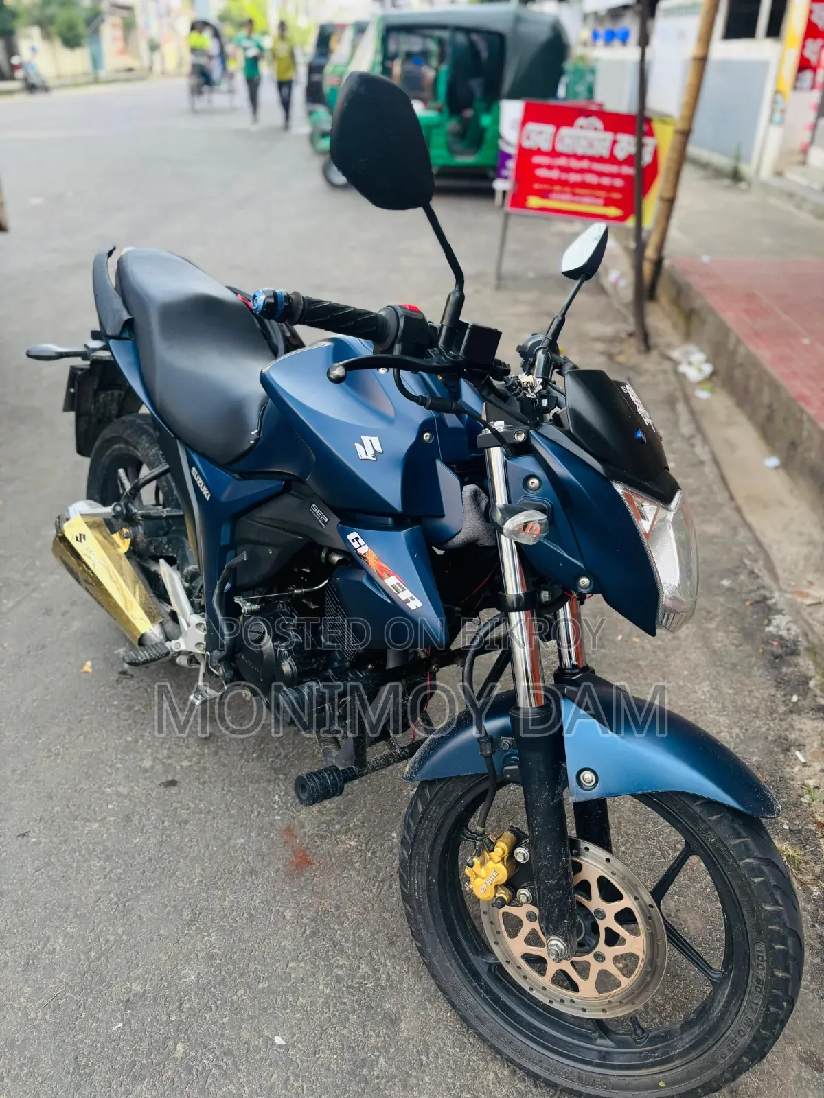 Suzuki Gixxer Monotone 2023 Blue