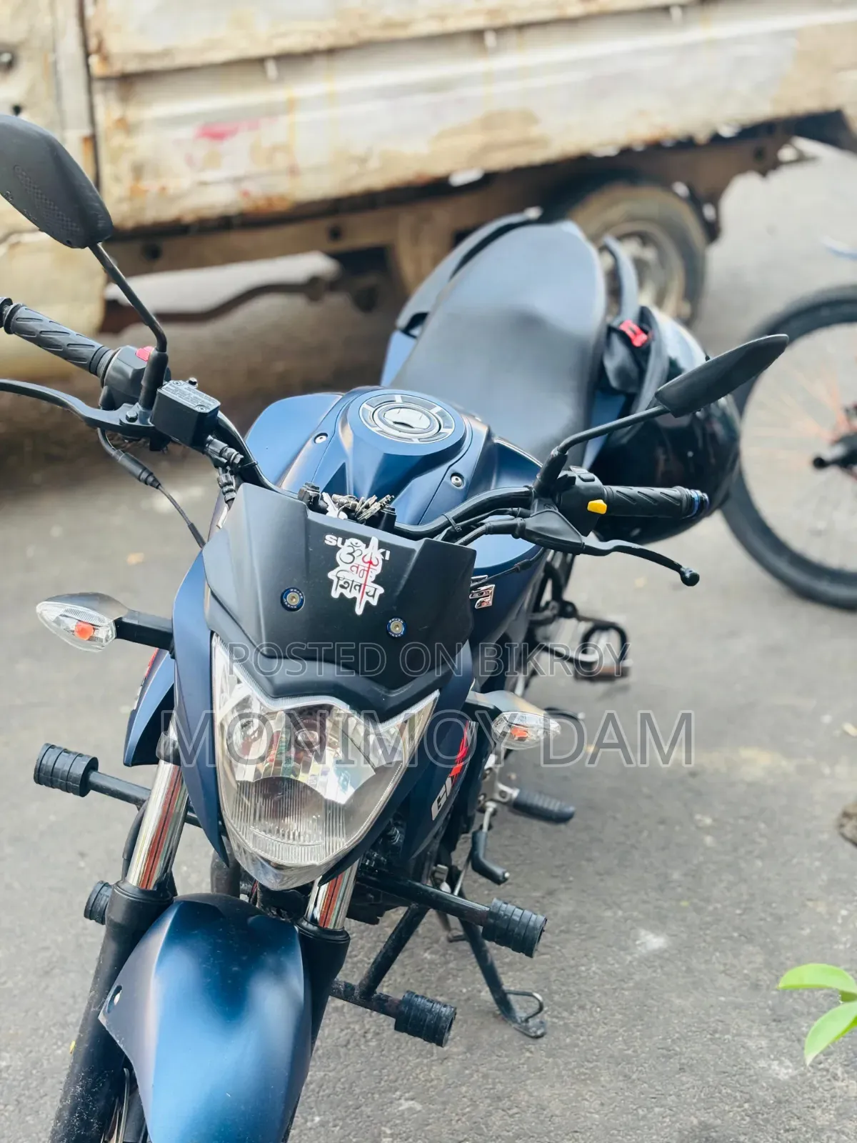 Suzuki Gixxer Monotone 2023 Blue