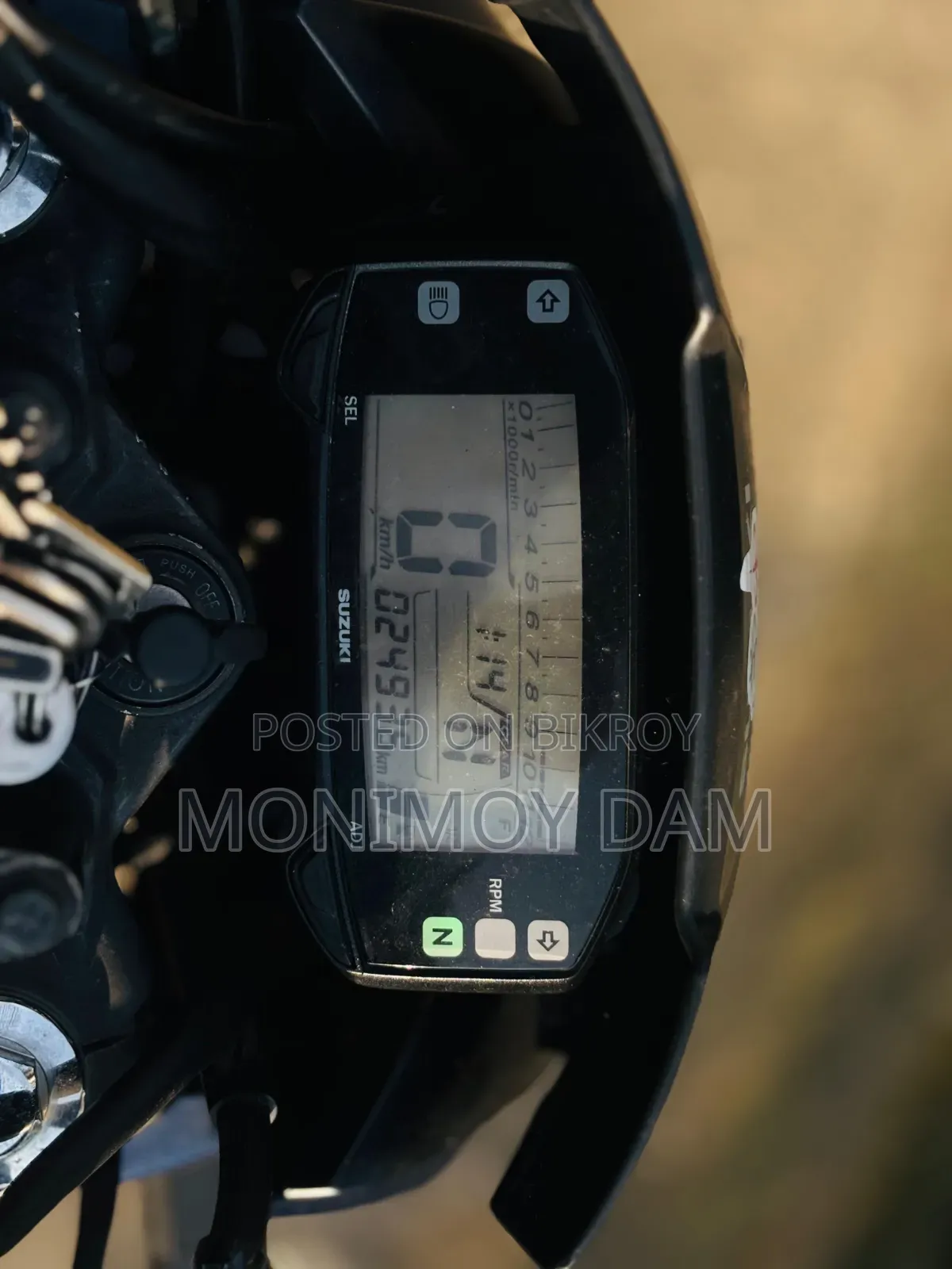 Suzuki Gixxer Monotone 2023 Blue