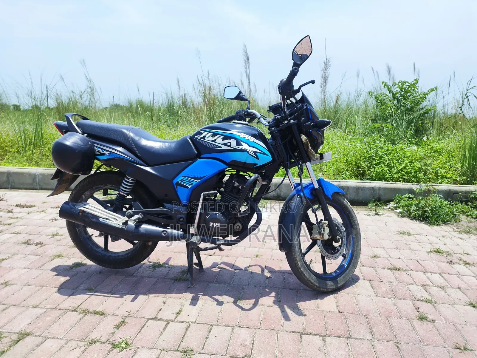TVS Max 125 2020 Blue