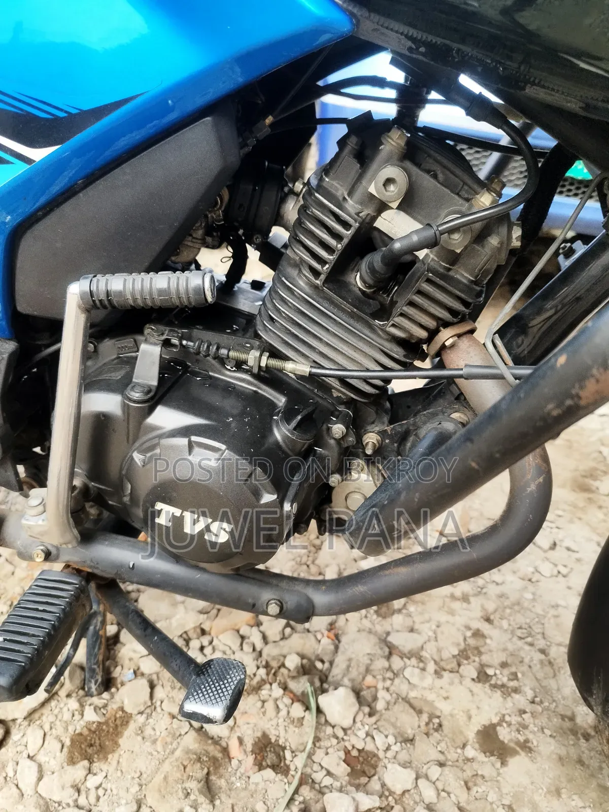 TVS Max 125 2020 Blue