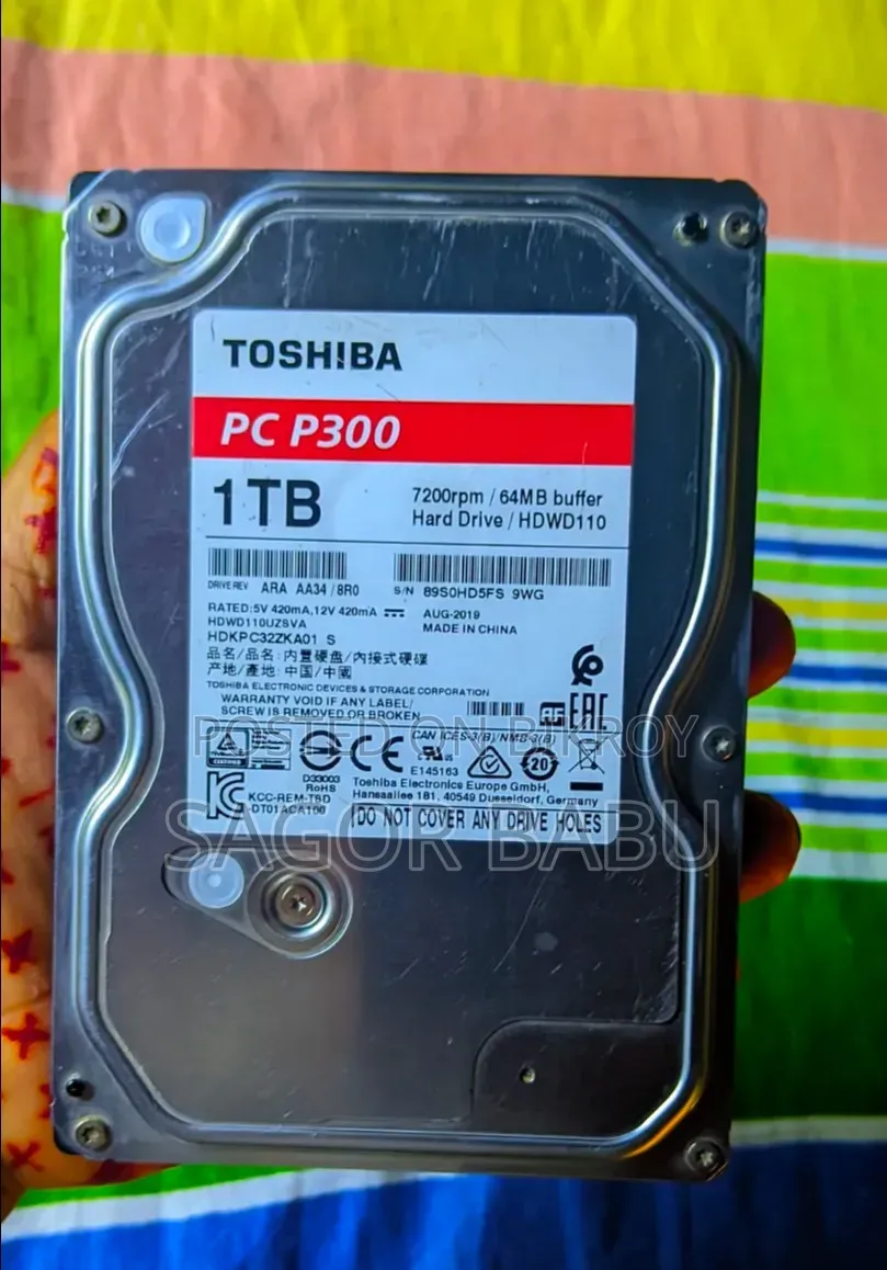 HDD Toshiba 1TB