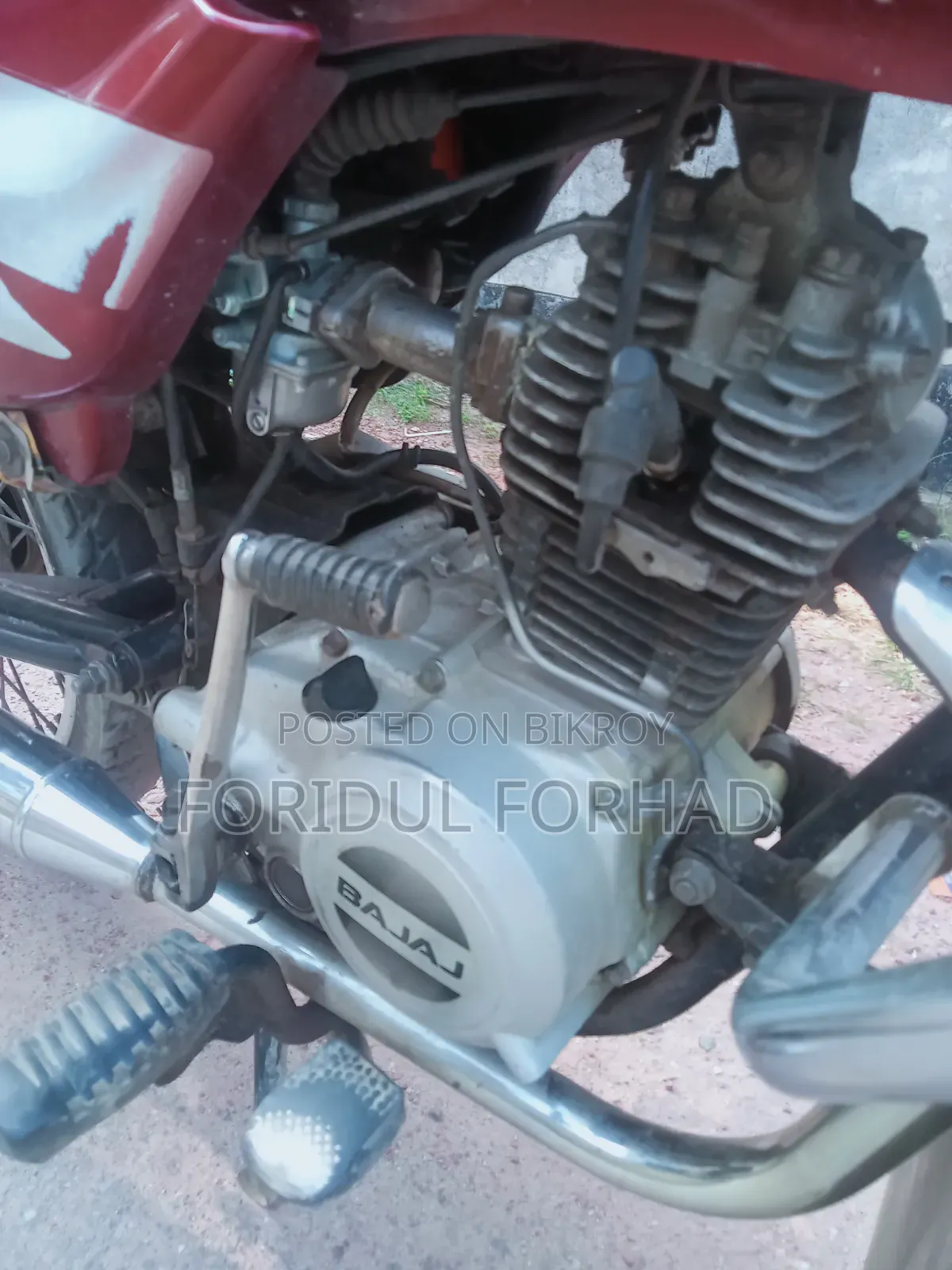 Bajaj CT 100 2009 Red