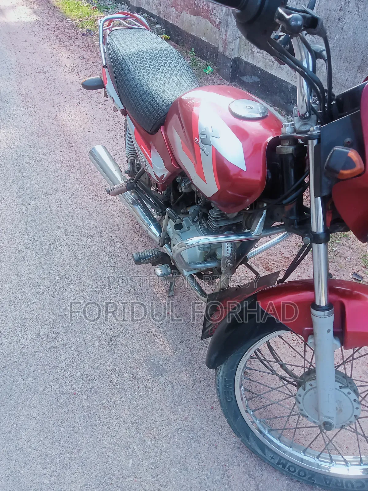 Bajaj CT 100 2009 Red