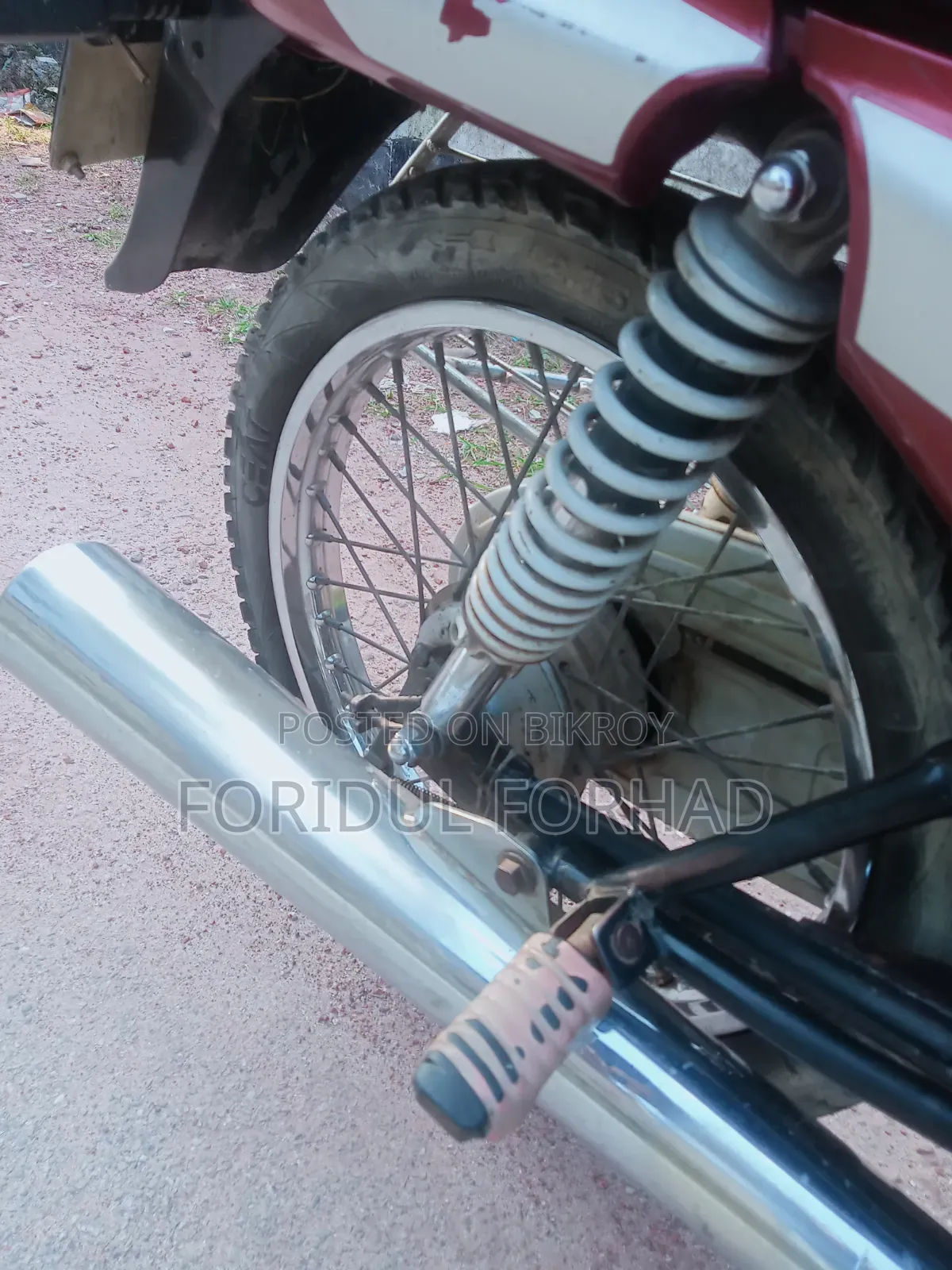 Bajaj CT 100 2009 Red