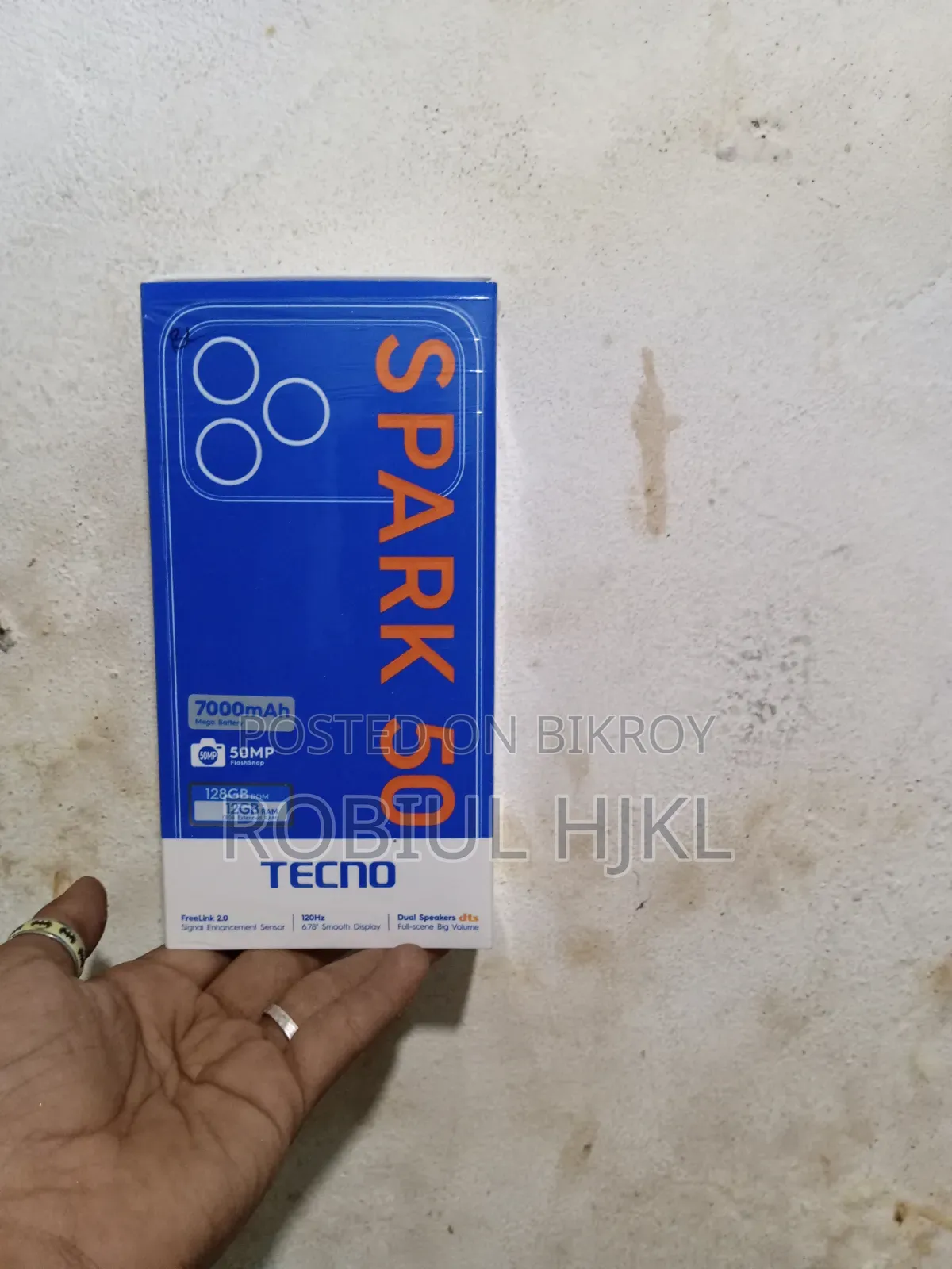 Tecno Spark 50 128 GB Blue