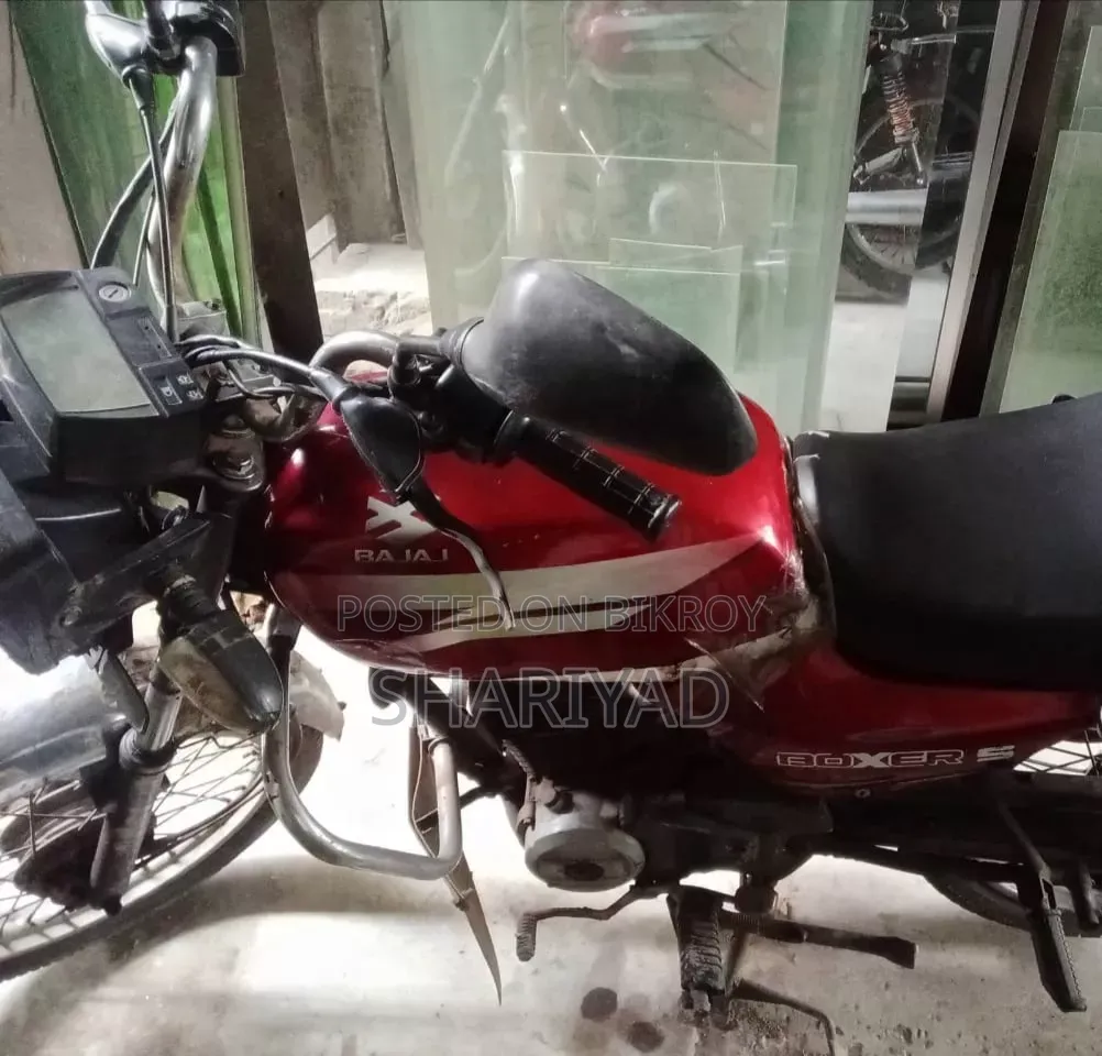 Bajaj Boxer 100 2017 Red